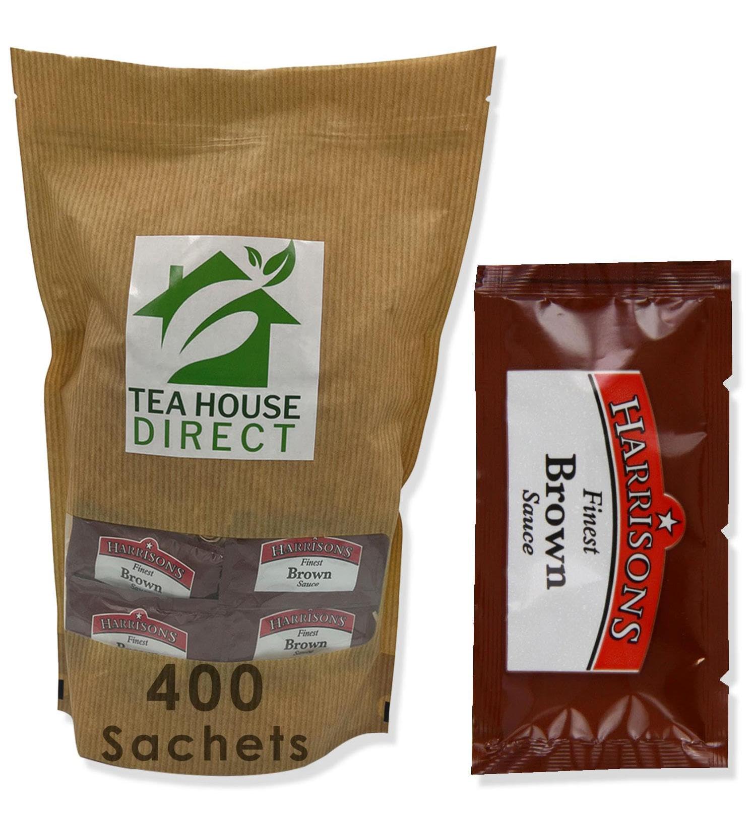 Harrisons Brown Sauce Packets | Flavorful Versatility at Your Fingertips | 400 Sachets - Buy Online on GoSupps.com