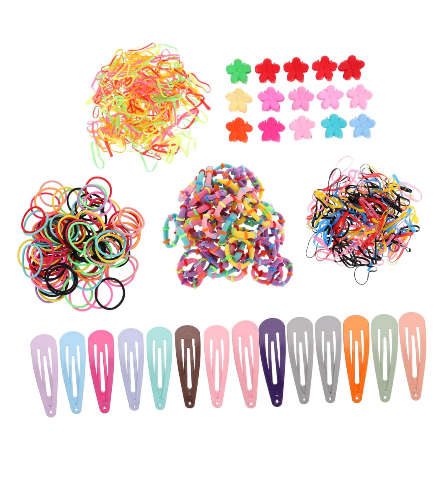 minkissy 1 Set Children's Headgear Mini Hair Clips Hair Clips for Bows Lovely Hair Rope Tiny Hair Clips Mini Hair Clip Kids Suits Lovely Hair Clips Girl Bracket Elasticity Iron - Buy Online on GoSupps.com