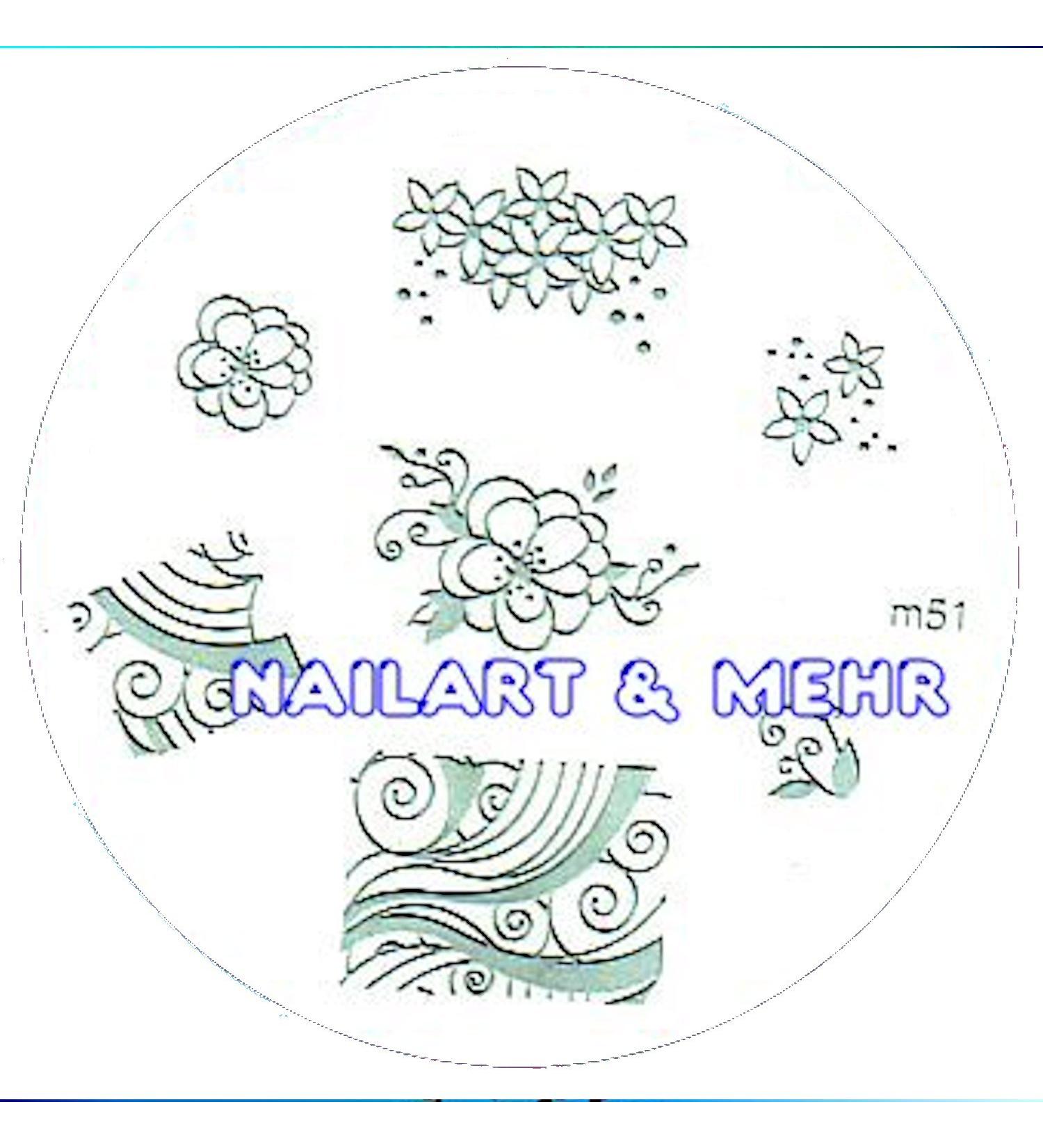 Stamping template # M-51