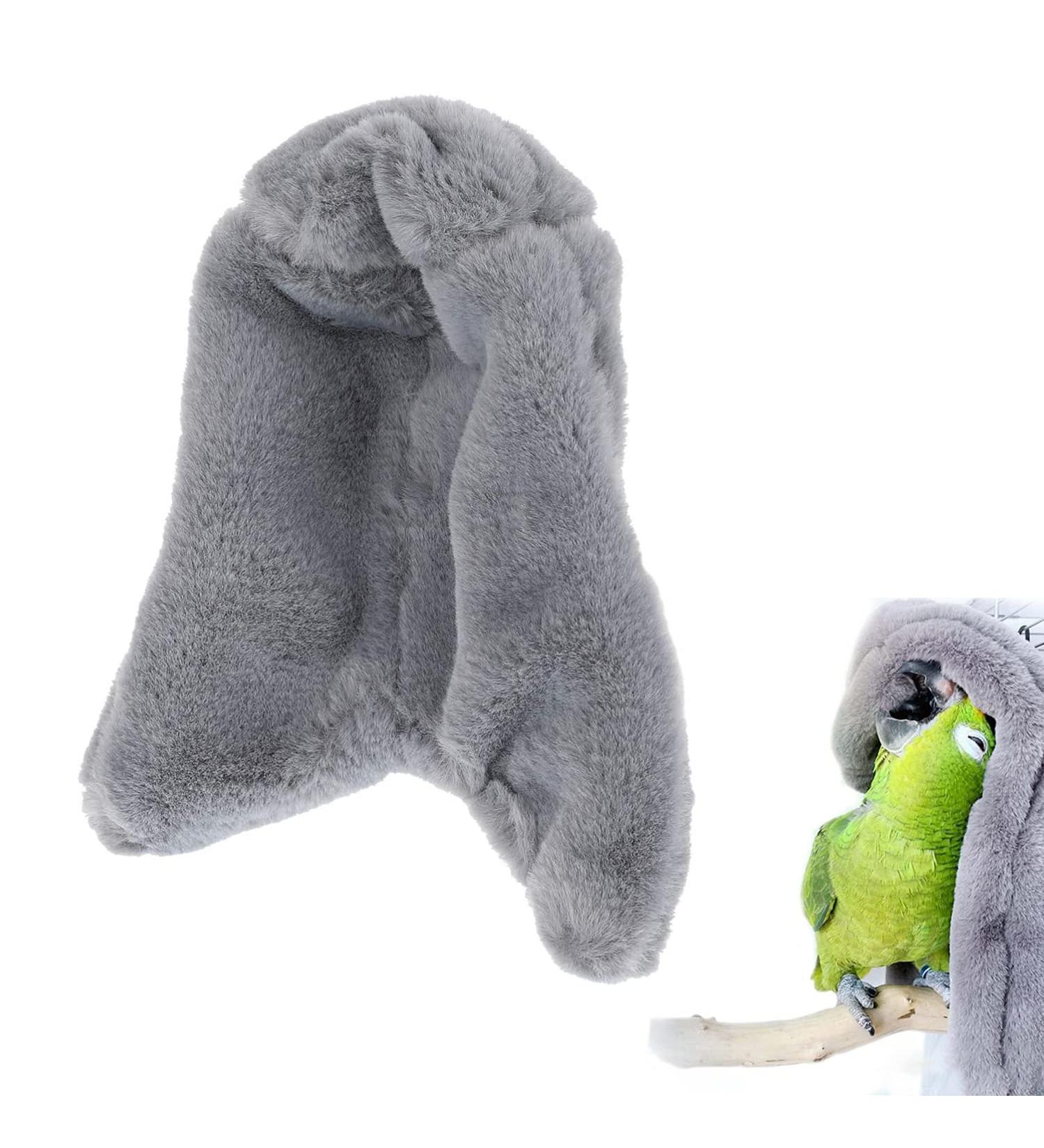 CONGGUAN Parrot Cozy Corner Nest Fleece Blanket for Parakeet Cockatiel Pigeon - Warm Bird Bed for Parrots - Buy Online on GoSupps.com