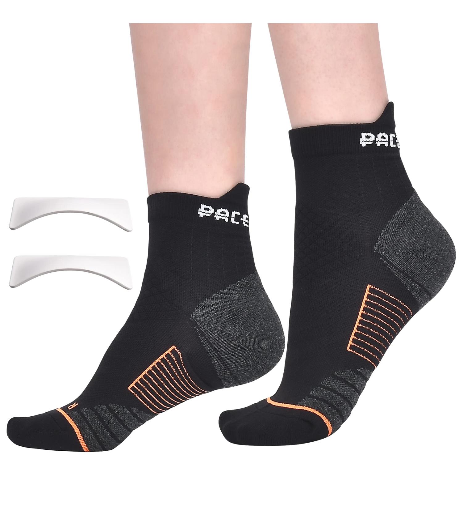 PACERATH Plantar Fasciitis Relief Socks | Arch Brace for Women & Men | XL Compression Socks for Foot and Heel Pain Relief - Buy Online on GoSupps.com