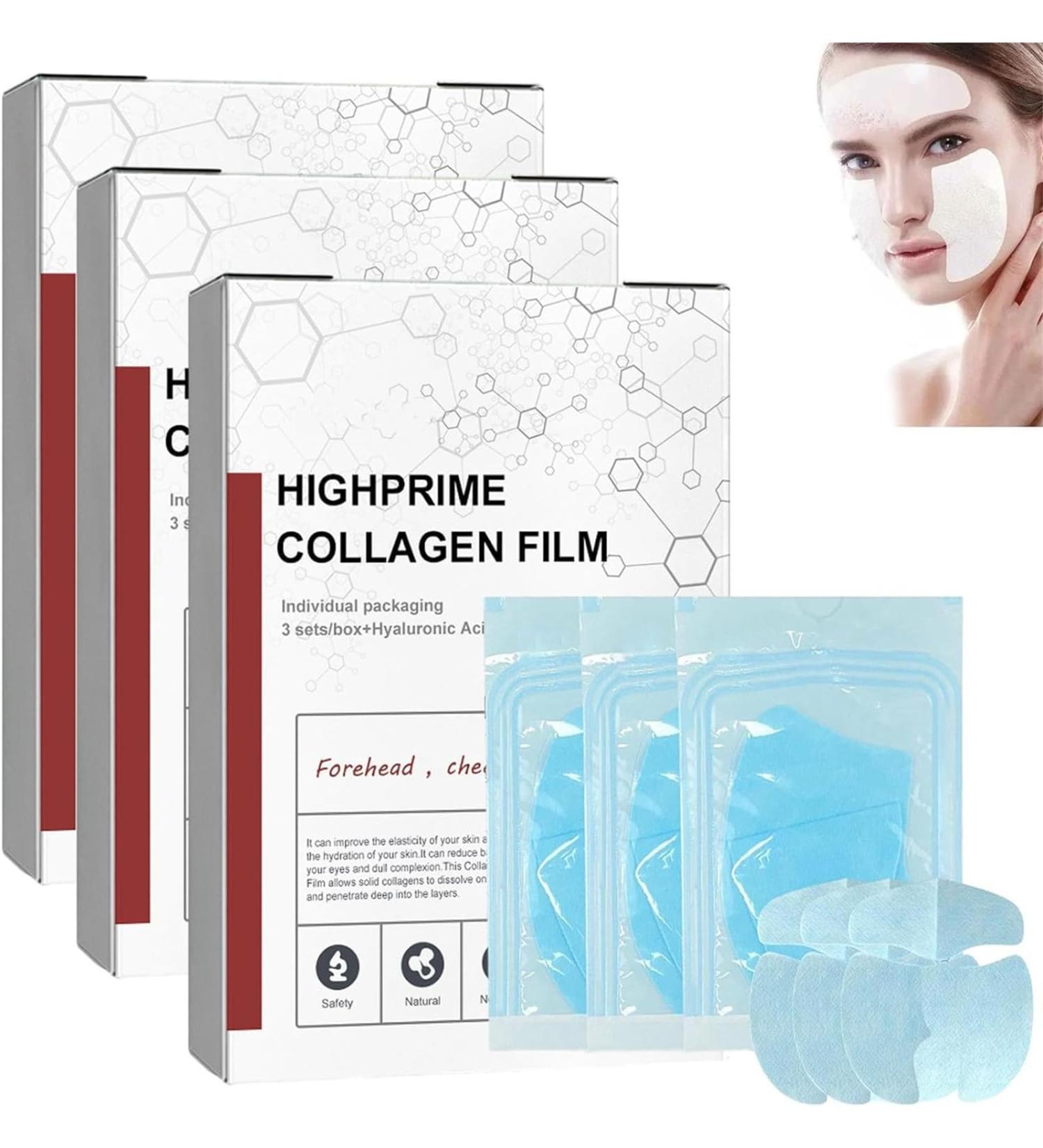 Gerrit Pure Collagen Films Korea Collagen Soluble Film Collagen Moisturizing Facial Mask Soluble Collagen Supplement Film Reduce Fine Lines Wrinkles - Buy Online on GoSupps.com