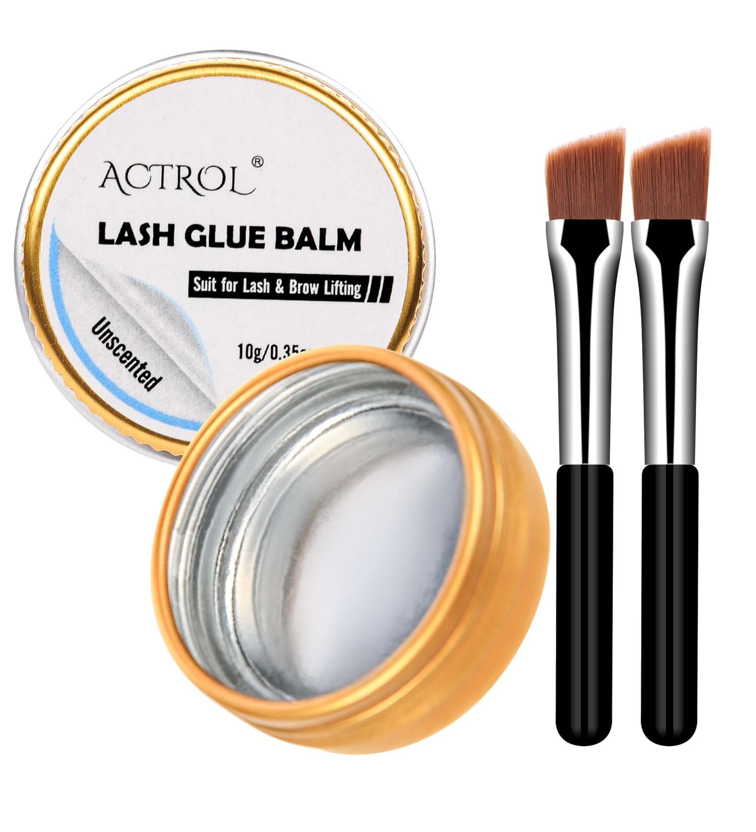 Buy Lash Lift Glue Balm - Strong Hold Eyelash & Brow Adhesive 0.35Oz Clear & Unscented - Perfect for Perm & Lamination - Buy Online on GoSupps.com