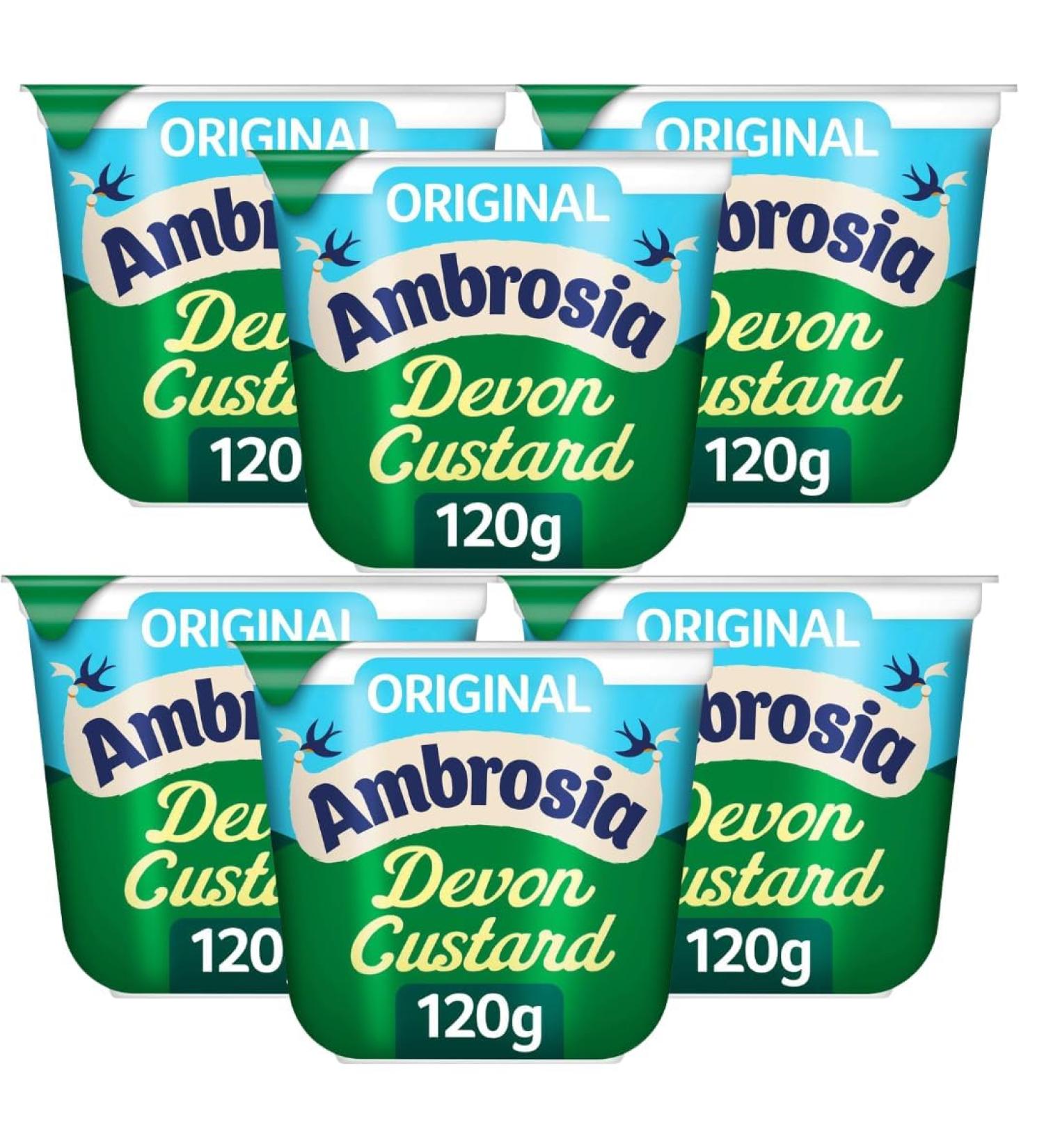 Dessert Bundle Containing Ambrosia Custard 120g (6 Pack) - Buy Online on GoSupps.com