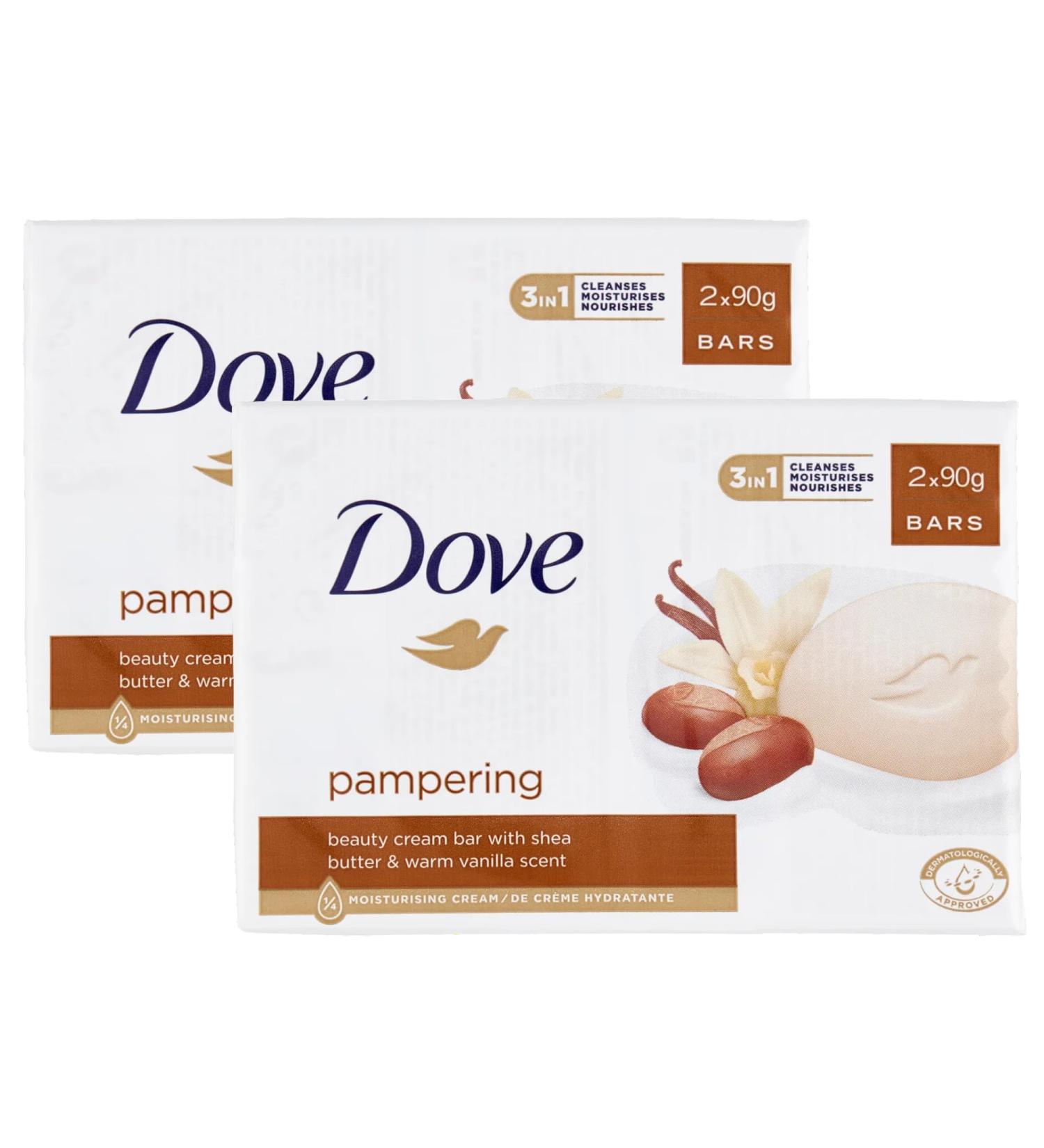  FEI FAN SAVONNETTE PAMPERING: Beauty Cleanser with Shea Butter and Vanilla Scent (Pack of 2 Soap x 90g) (2 Packs) - Buy Online on GoSupps.com