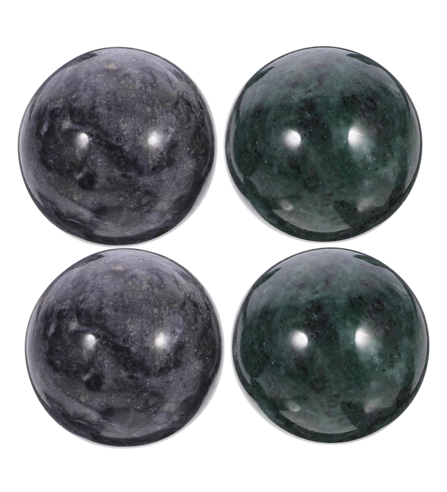 Beaupretty 8 Sets Ball Massage Tools - Round Planet Massage Device for Adults | Black Rolls & Handmade Marble Fitness Balls for Hand Exercises - Buy Online on GoSupps.com