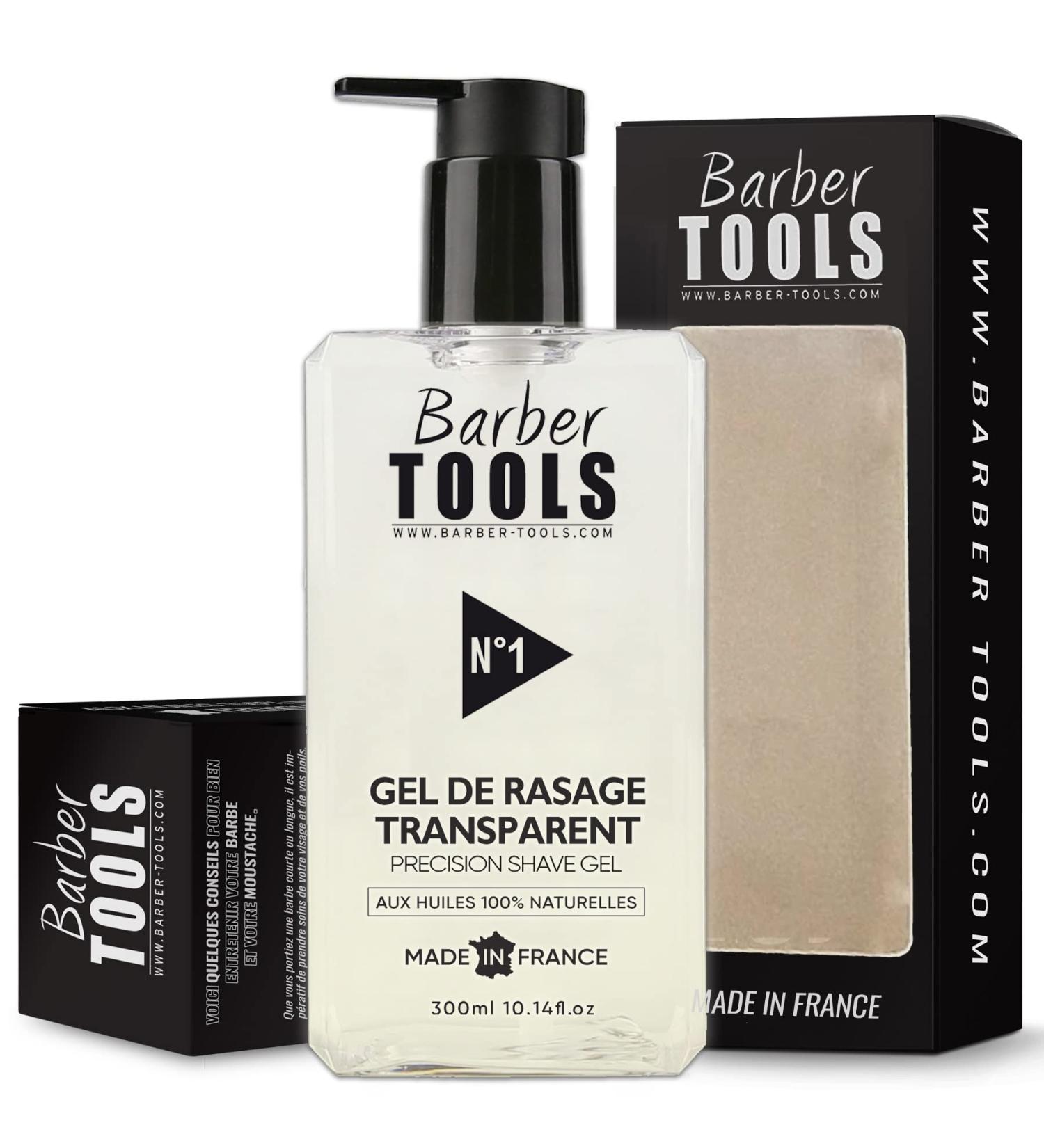 Transparent Shaving Gel 300ml | Premium Barber Tools for Smooth Shaves - International Shipping Available - Buy Online on GoSupps.com