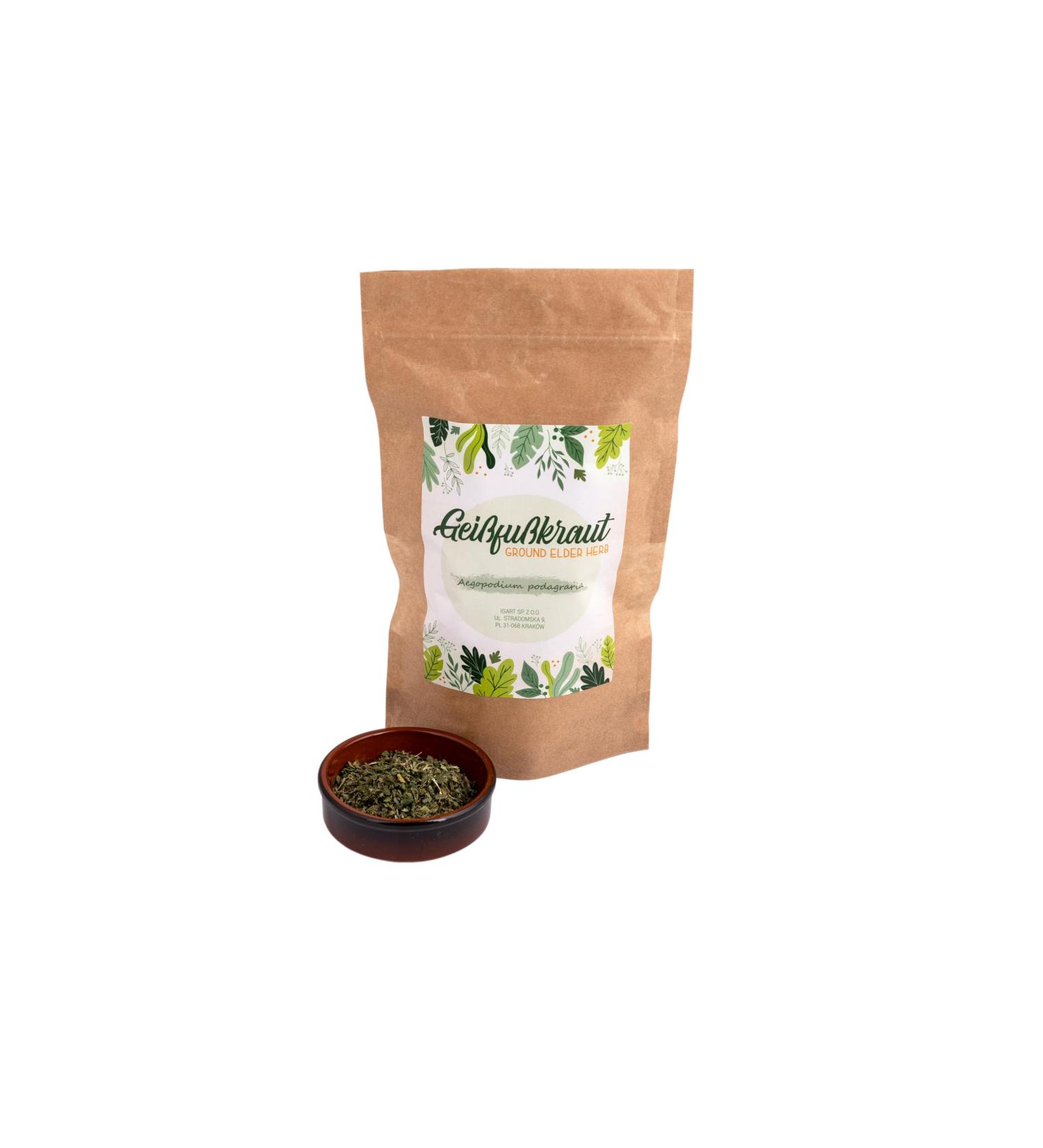 IGART Ground Elder Herb Cut 200g | Herbal Tea Aegopodium Podagraria Herba 200 g (Pack of 1) - Buy Online on GoSupps.com