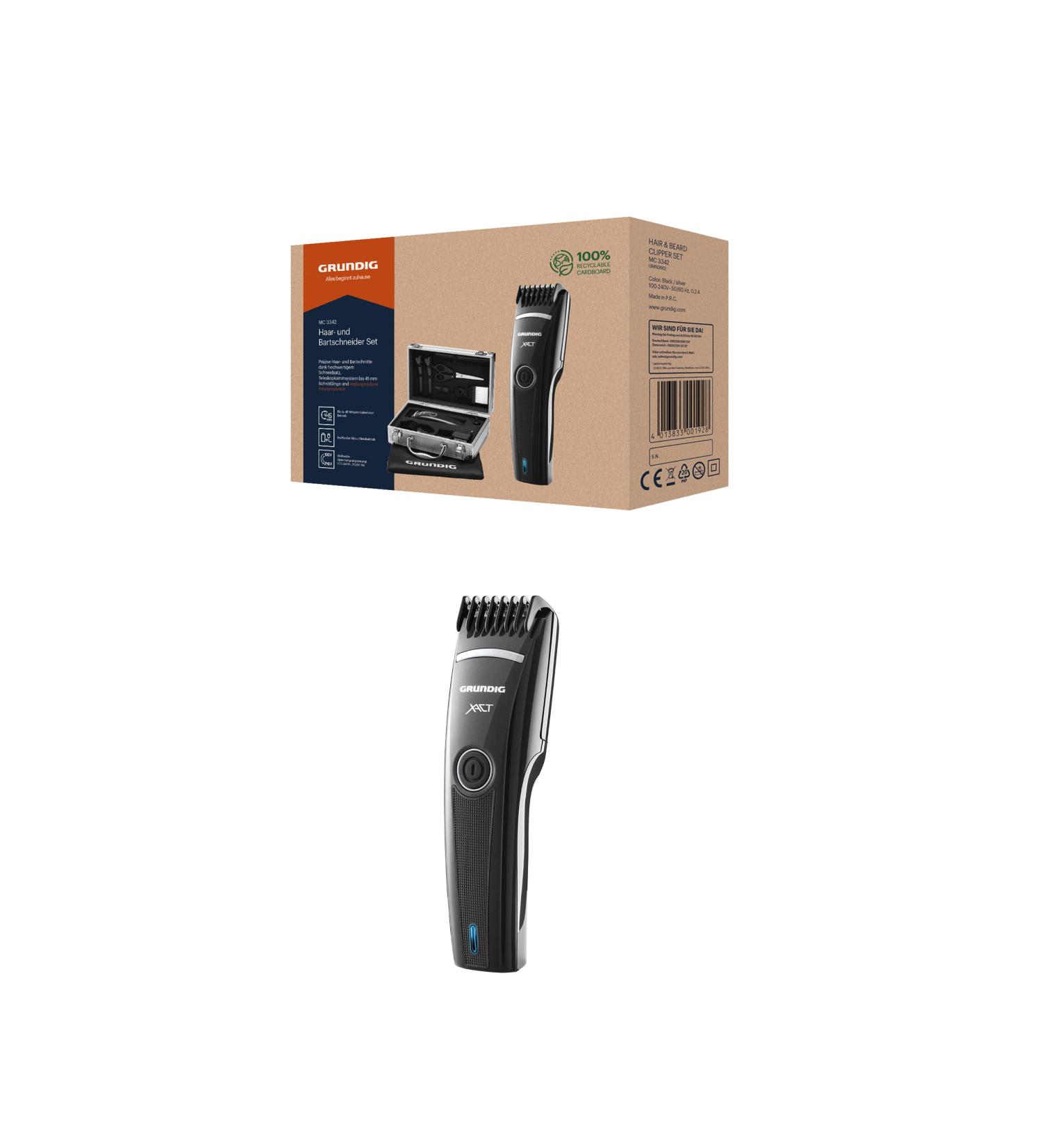 Buy Grundig MC 3342 Hair and Beard Trimmer Set - 1 Piece | International Shipping Available - Buy Online on GoSupps.com
