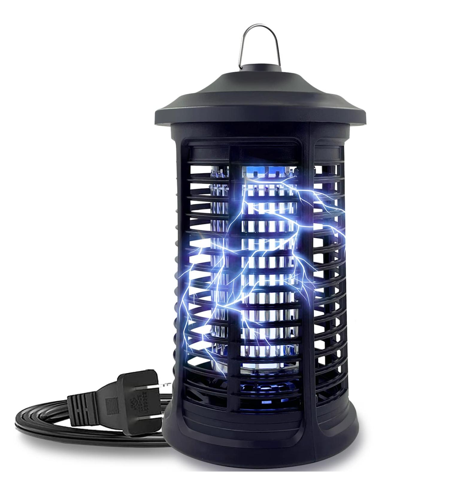 4200V Electric Bug Zapper Indoor/Outdoor - High Powered Mosquito Killer, Waterproof Fly Trap Lamp - for Home, Garden, Backyard, Camping - Buy Online on GoSupps.com