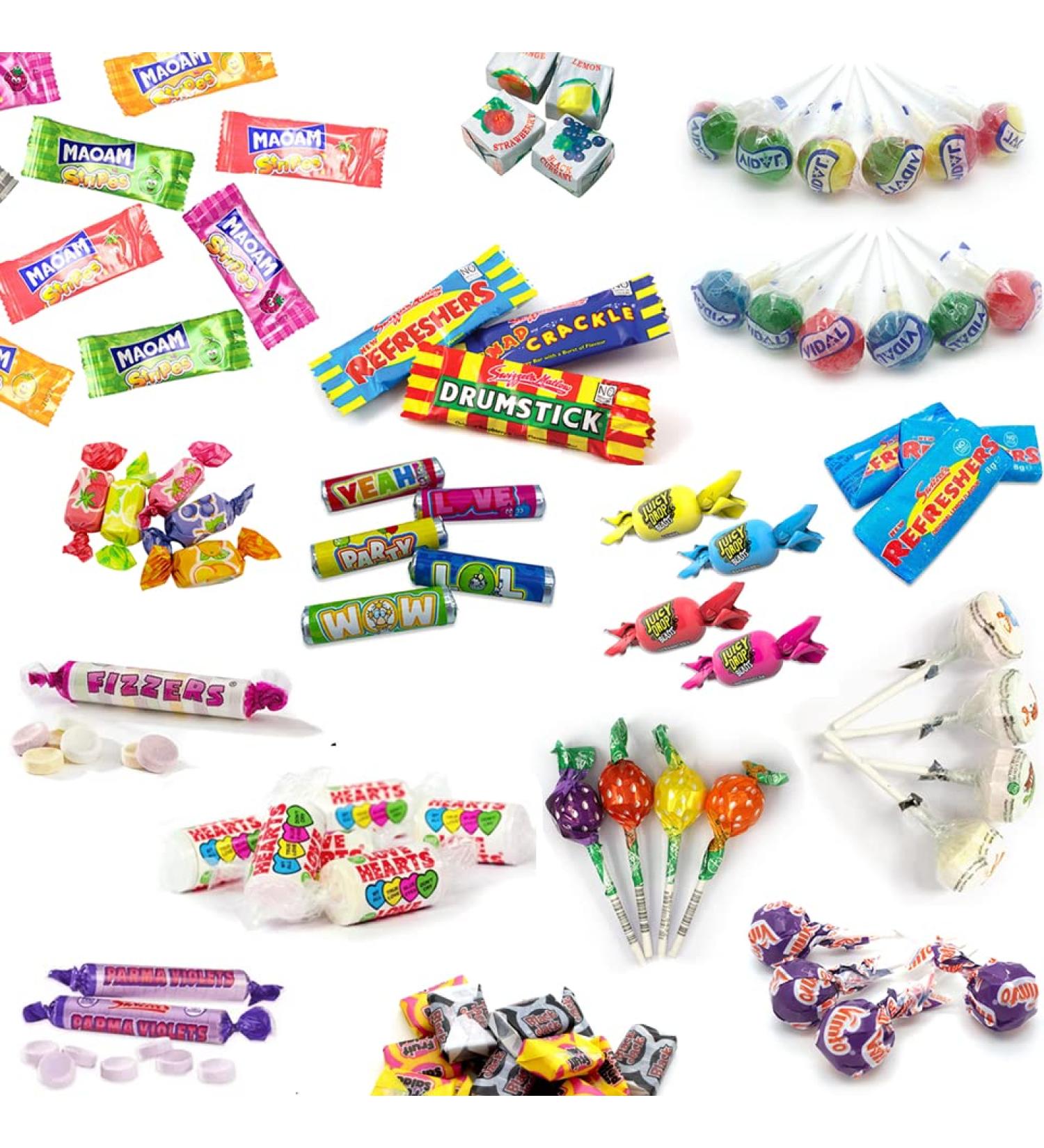 800 Individually wrapped assorted sweets - Buy Online on GoSupps.com