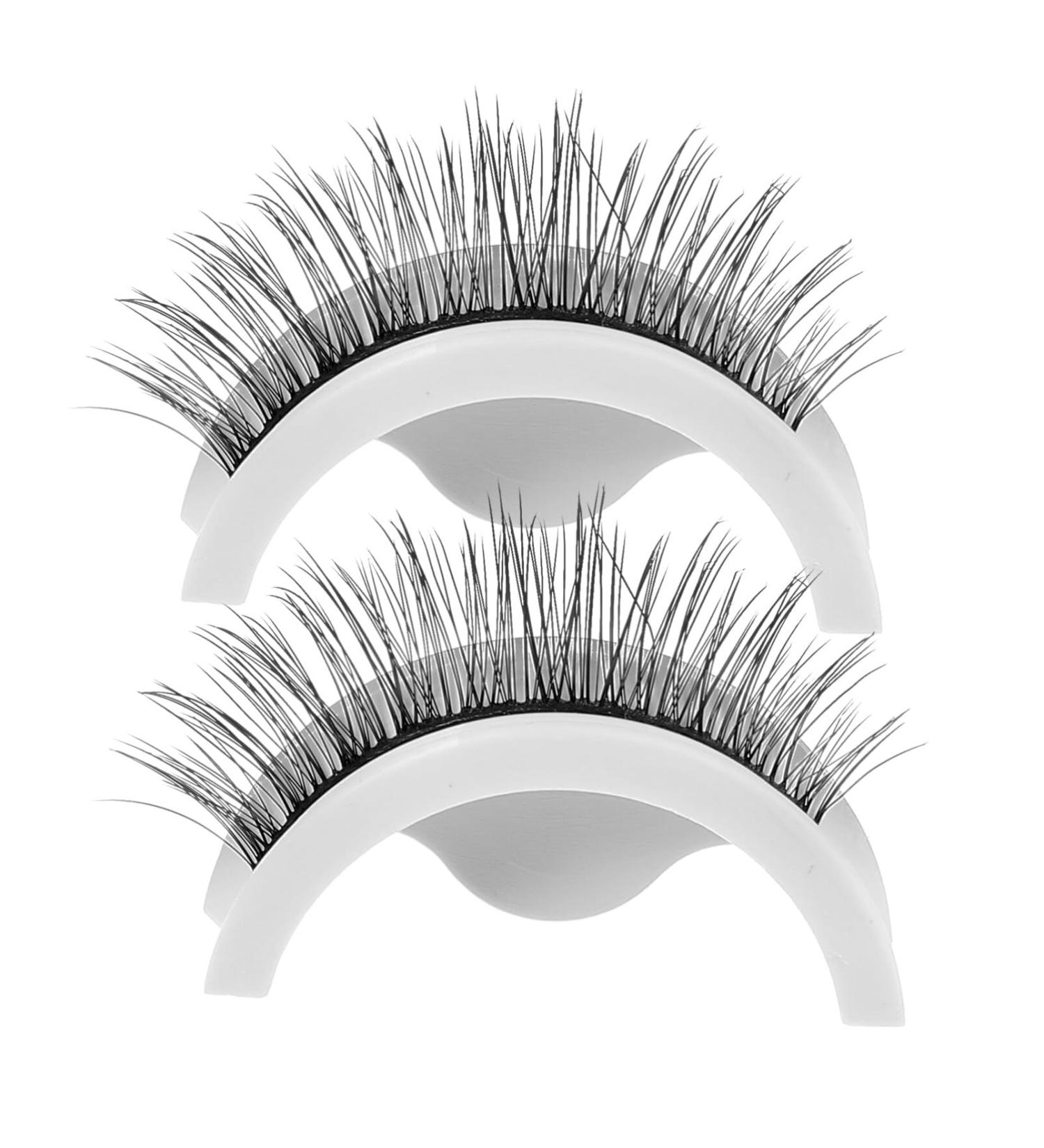 FOMIYES 1 Pair False Eyelash Fake Eyelash Eye Lash Extention Makeup Cleansing Water Lash Adhesive Strips Lash Decor Eye Lashes Party Eyes Decors Glue Decorate Extend Chemical Fiber - Buy Online on GoSupps.com