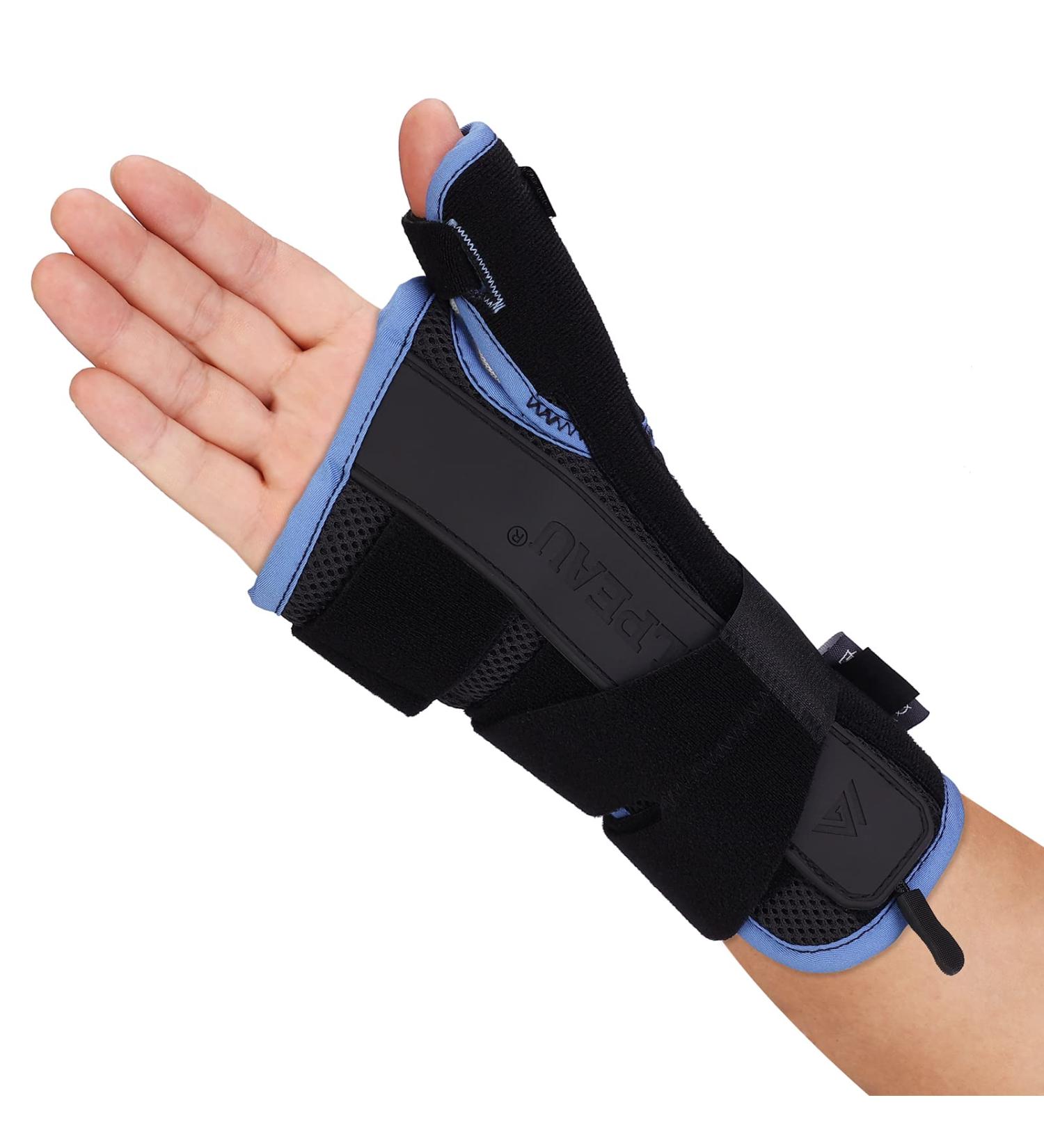 VELPEAU Wrist Brace Thumb Spica Splint Support for De Quervain's Tenosynovitis & Carpal Tunnel - Small Right Hand, Pain Relief for Arthritis & Sports Injuries - Buy Online on GoSupps.com