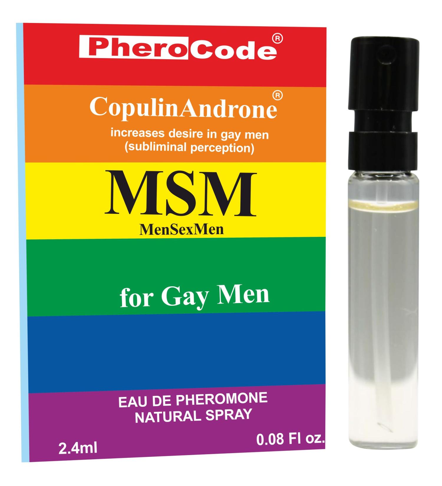 PheroCode - Advanced Pheromone Spray for Gay & Bi Men - Long-Lasting Pheromone Perfume Blend with Futuristic Perfect for Confidence & Attraction - 0.08 fl oz - Buy Online on GoSupps.com