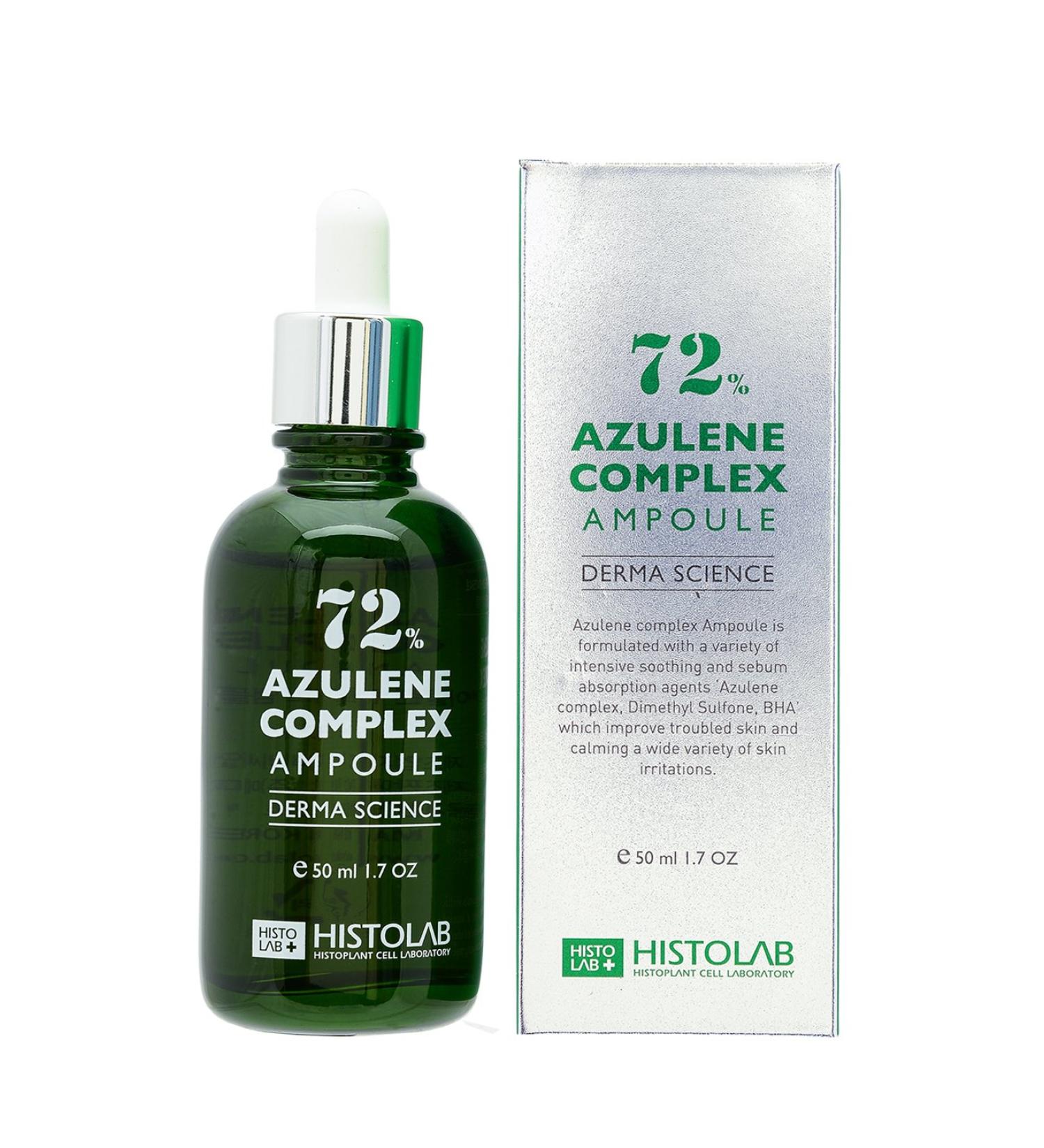 HISTOLAB 72% Azulene Complex Ampoule - Acne Treatment Skincare from Korea | Best International Shipping - Buy Online on GoSupps.com