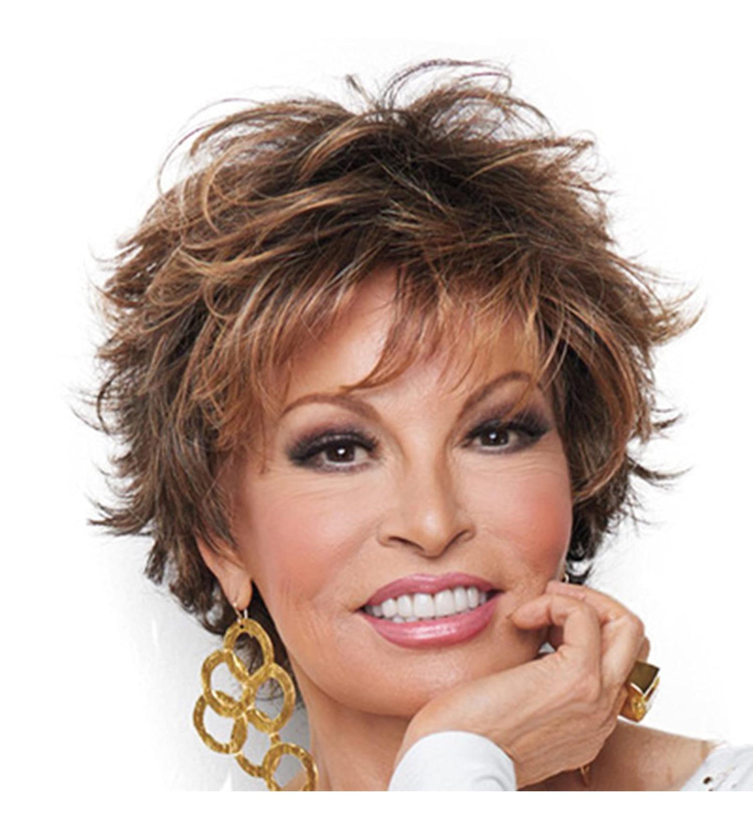 Short Blonde Pixie Wig for Women | 25cm Synthetic Hair Wig - Natural Curls & Full Volume - Buy Online on GoSupps.com