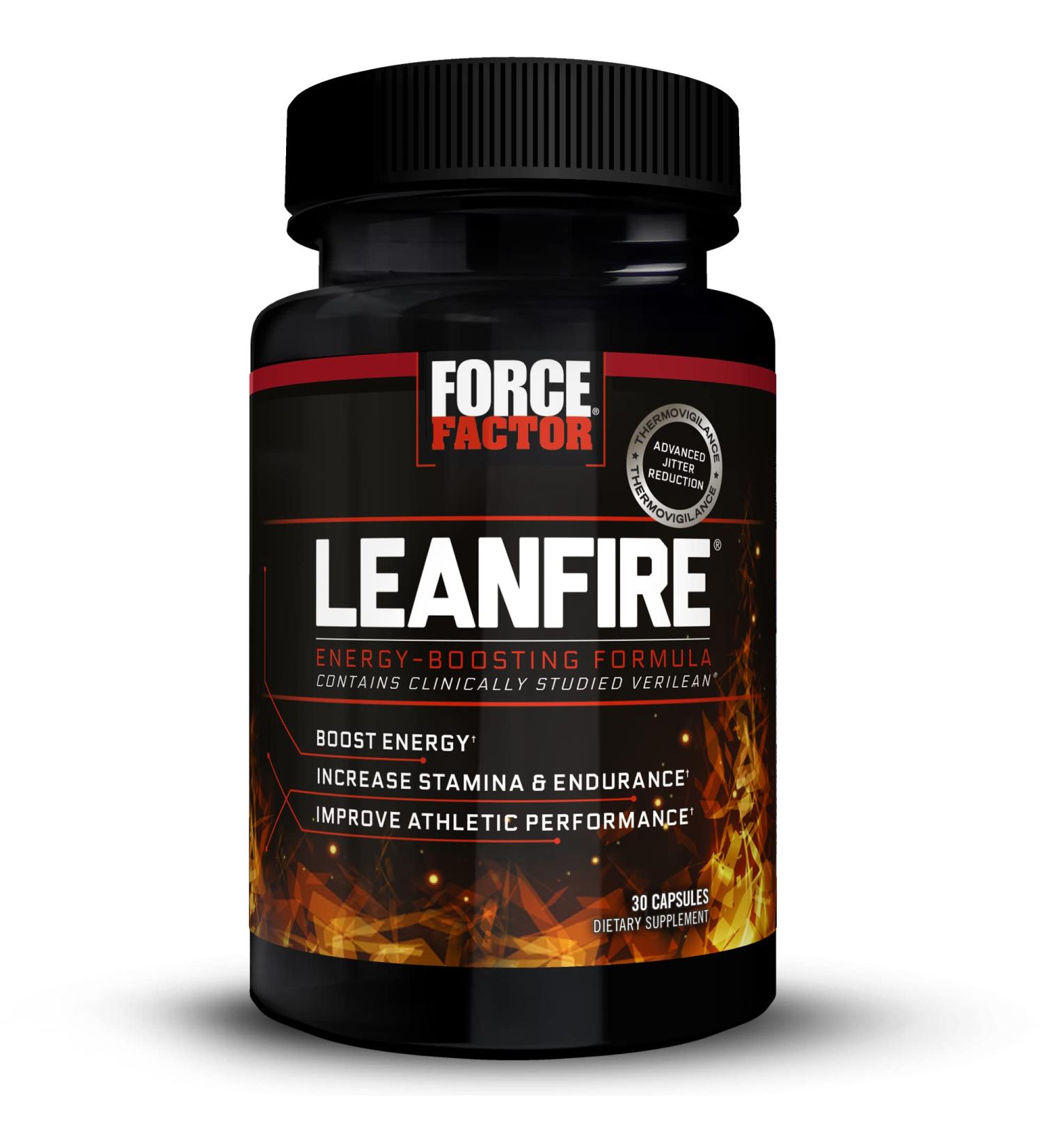 Force Factor LeanFire - Fast-Acting Weight Loss Formula | 30 Capsules - Buy Online on GoSupps.com