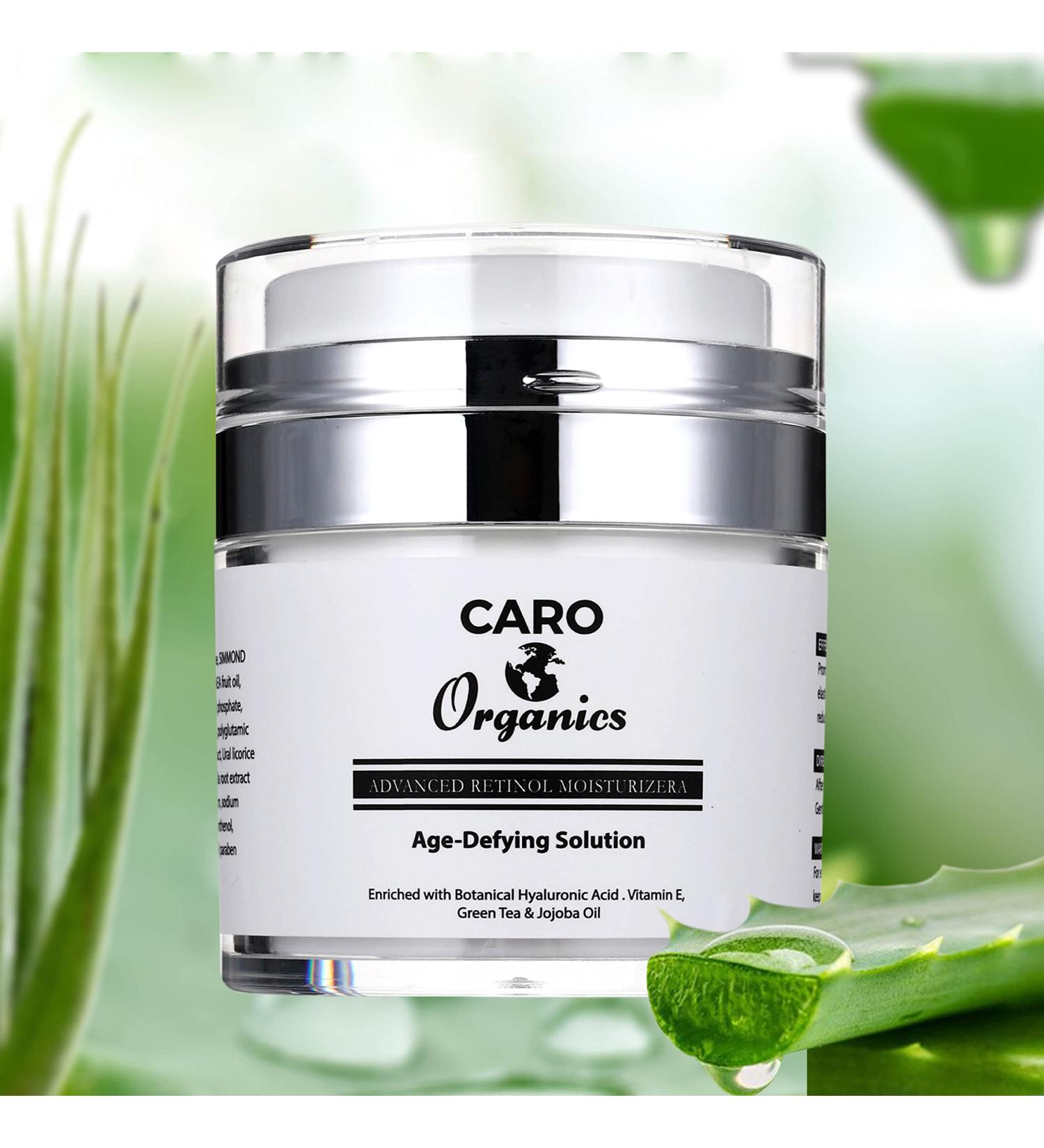Retinol Face Cream with Hyaluronic Acid & Vitamin E - The Best Anti Aging Cream to Reduce Wrinkles & Age Spots Day & Night cream. Best Age-Defying Solution. 50ml - Buy Online on GoSupps.com