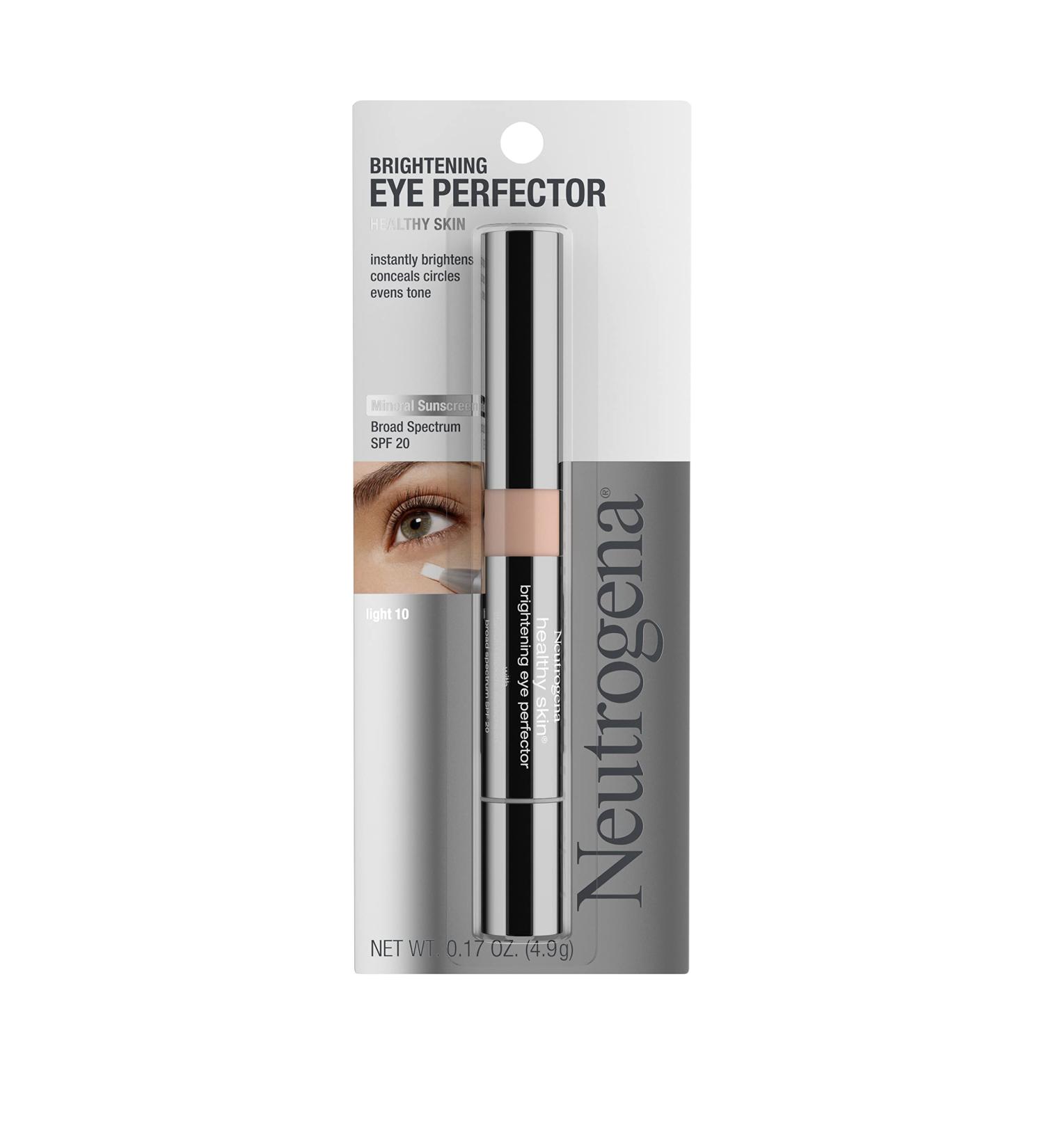 Neutrogena Brightening Eye Perfector SPF 20 Light 10 - 0.17 Oz (Pack of 1) | Neutrogena Healthy Skin - Buy Online on GoSupps.com