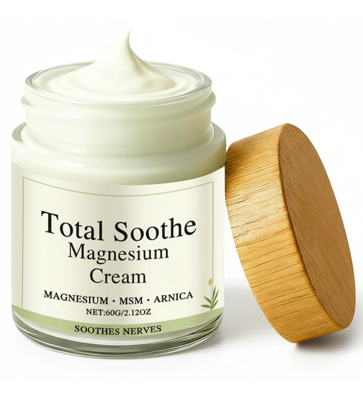 Cr me de magn sium m lange de nutriments apaisants Cr me magn sium pour les pieds absorption rapide et non grasse prend soin des muscles des poignets genoux pieds et articul - Buy Online on GoSupps.com