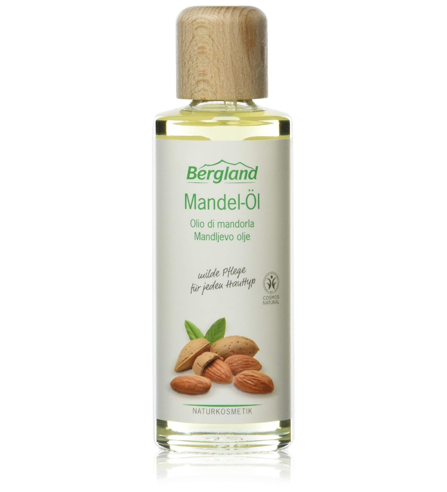 Bergland Almond Oil 125 ml - Premium Quality Natural Oil for Skin & Hair - Ships Internationally - Buy Online on GoSupps.com