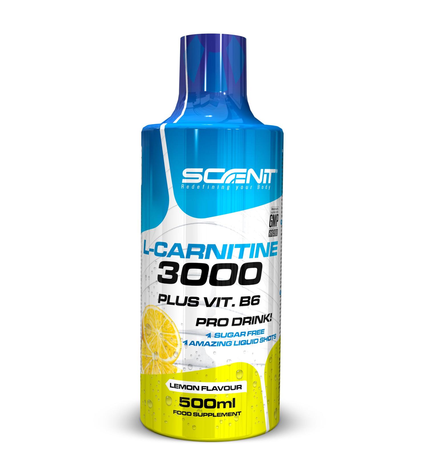 L Carnitine 3000 - L Carnitine - L-Carnitine - Liquid Carnitine - Liquid Carnitine - LCarnitine - Pure Carnitine - Liquid L-Carnitine - 500 ml (Lemon) - Buy Online on GoSupps.com