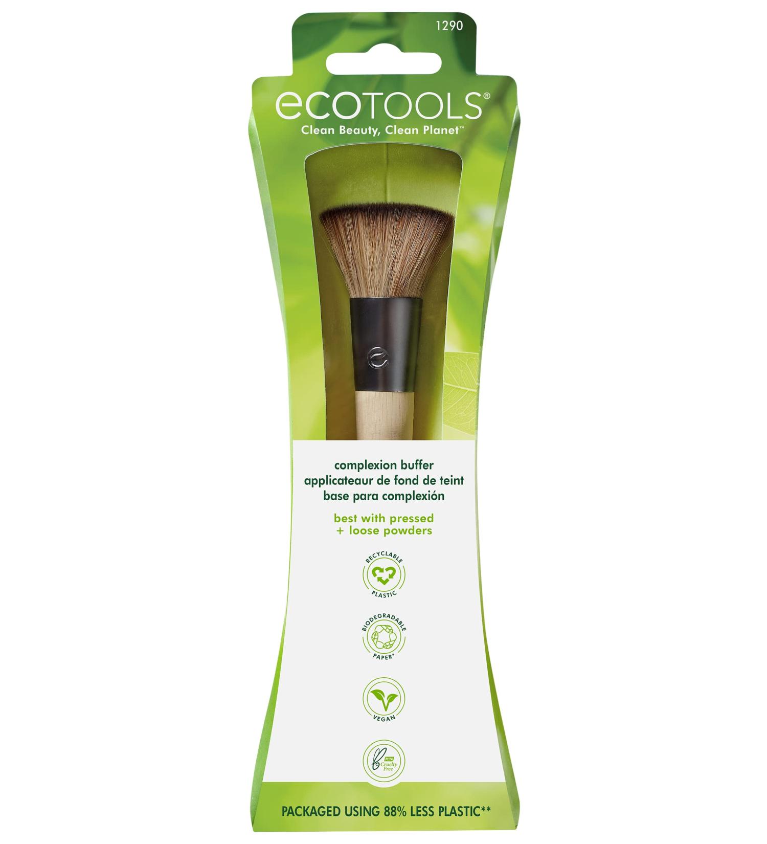 EcoTools Complexion Buffer Brush - Flawless Makeup Application | Eco-Friendly Beauty Tool - Buy Online on GoSupps.com