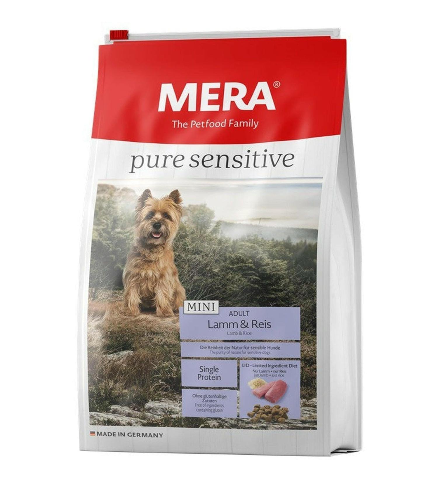Mera Dog Pure Sensitive Mini Lamb & Rice 1kg
