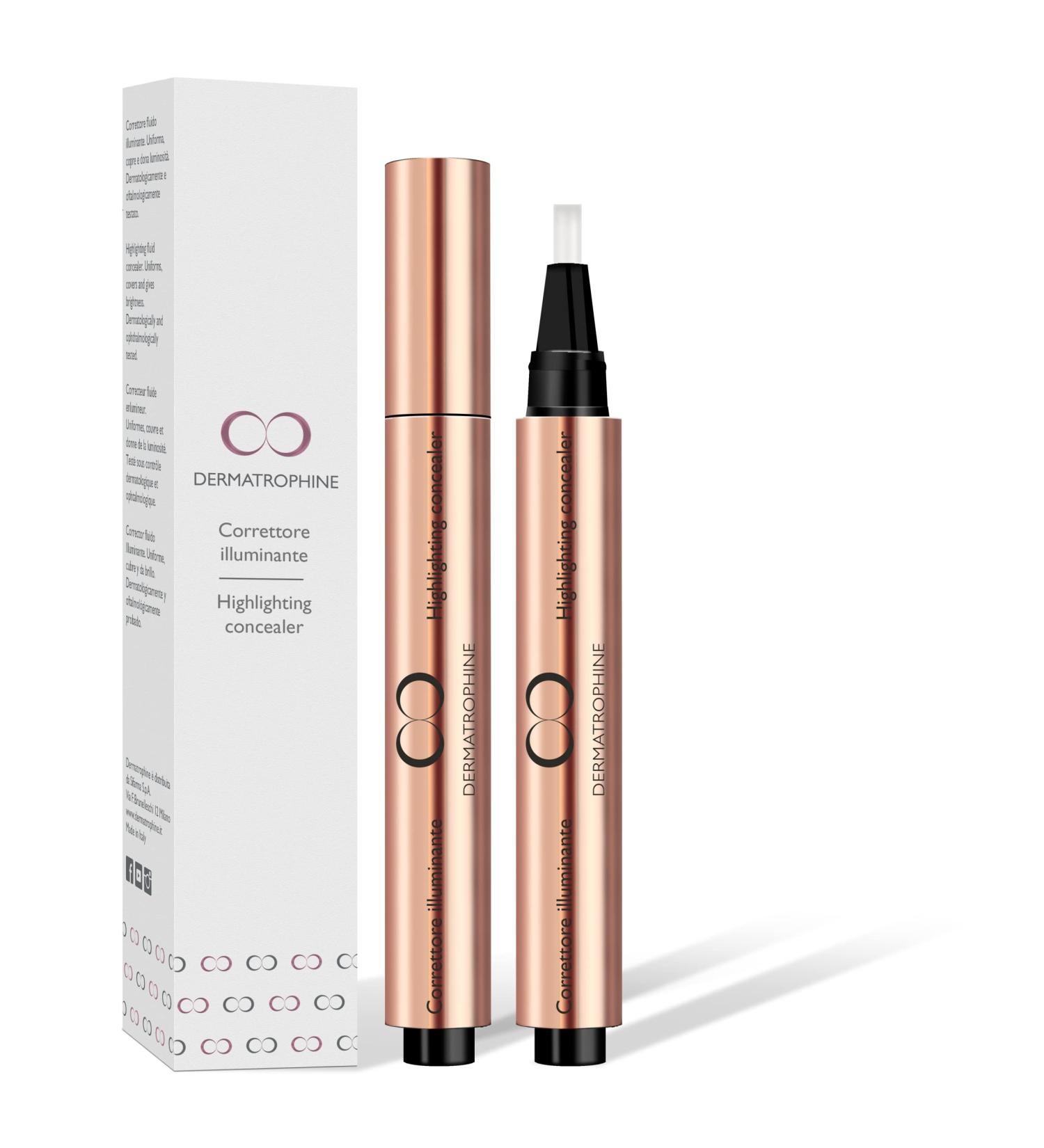  DERMATROPHINE Pro - Clear Illuminating Concealer | Eye Concealer & Eye Concealer | Face Concealer for Moisturizing Effect | Concealer For Illuminating and Natural Makeup | Eraser - Buy Online on GoSupps.com