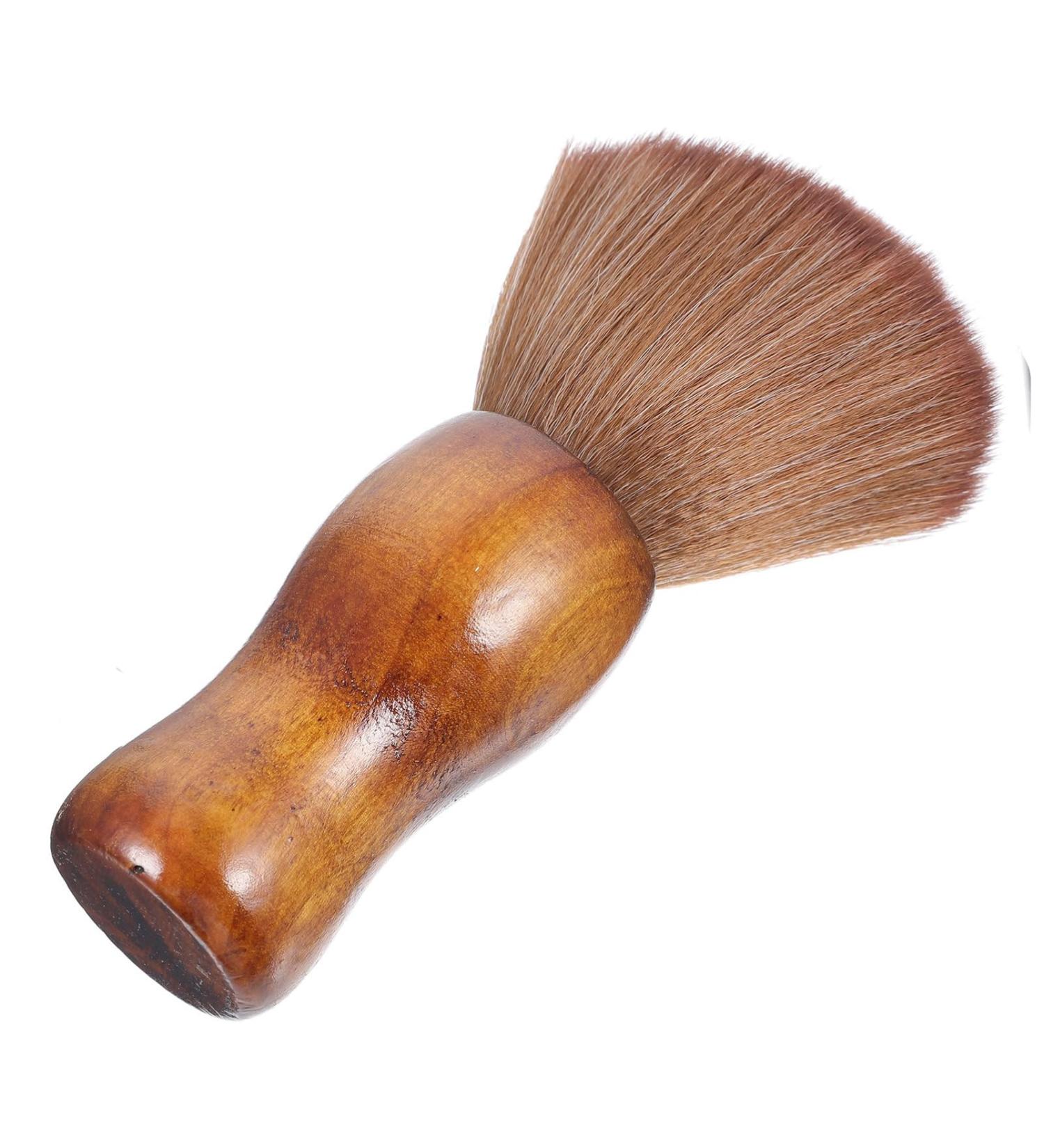 minkissy 1pc Hairdressing Tool Hairdressing Neck Duster Hair Sweep Wood Neck Duster Barber Neck Brush Beard Brush Shaving Brush Barber Hair Brush Epilator Wooden Clean - Buy Online on GoSupps.com
