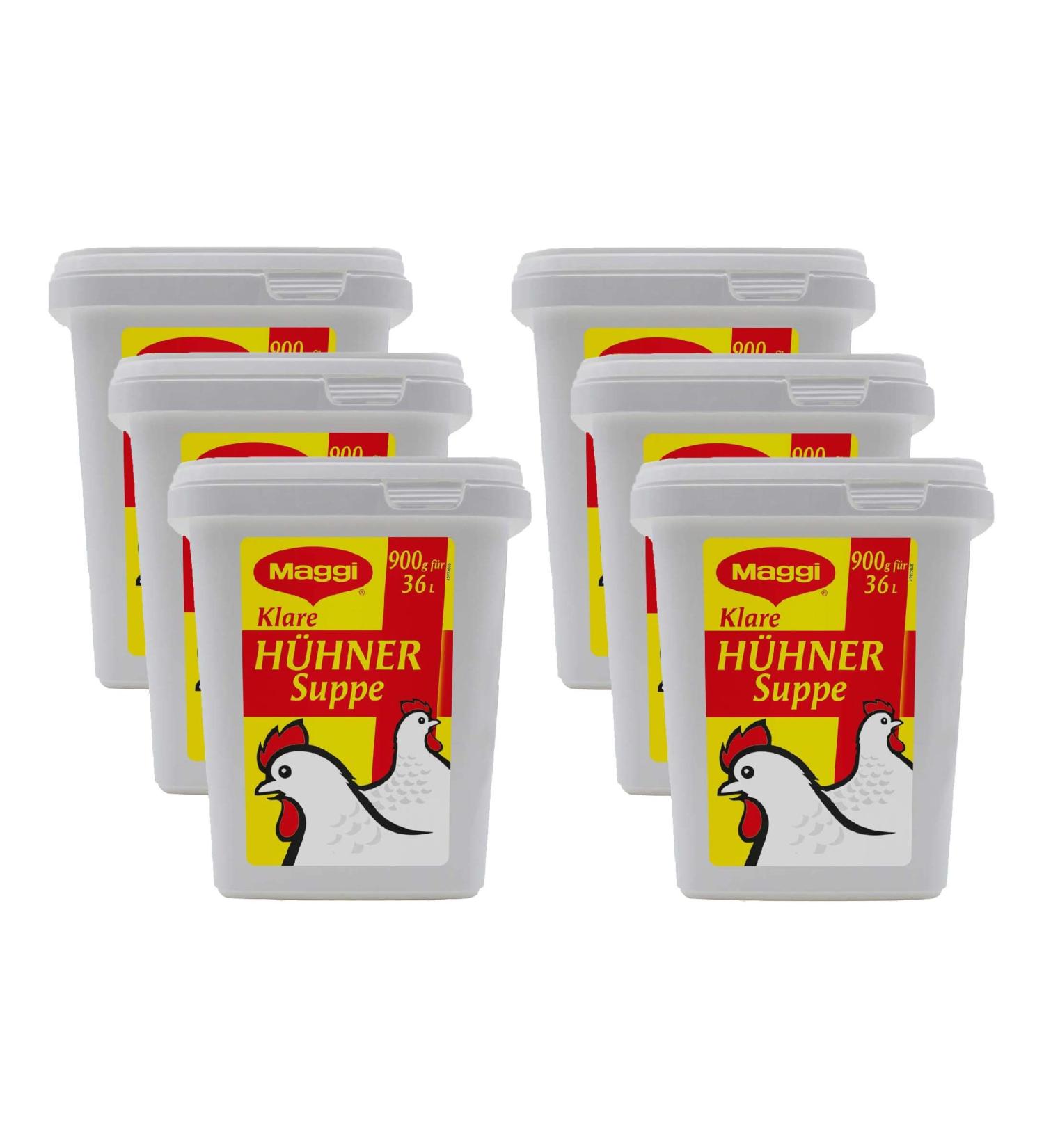 Buy Maggi Chicken Soup 6 x 900g - Authentic Flavor Fast International Shipping - Buy Online on GoSupps.com