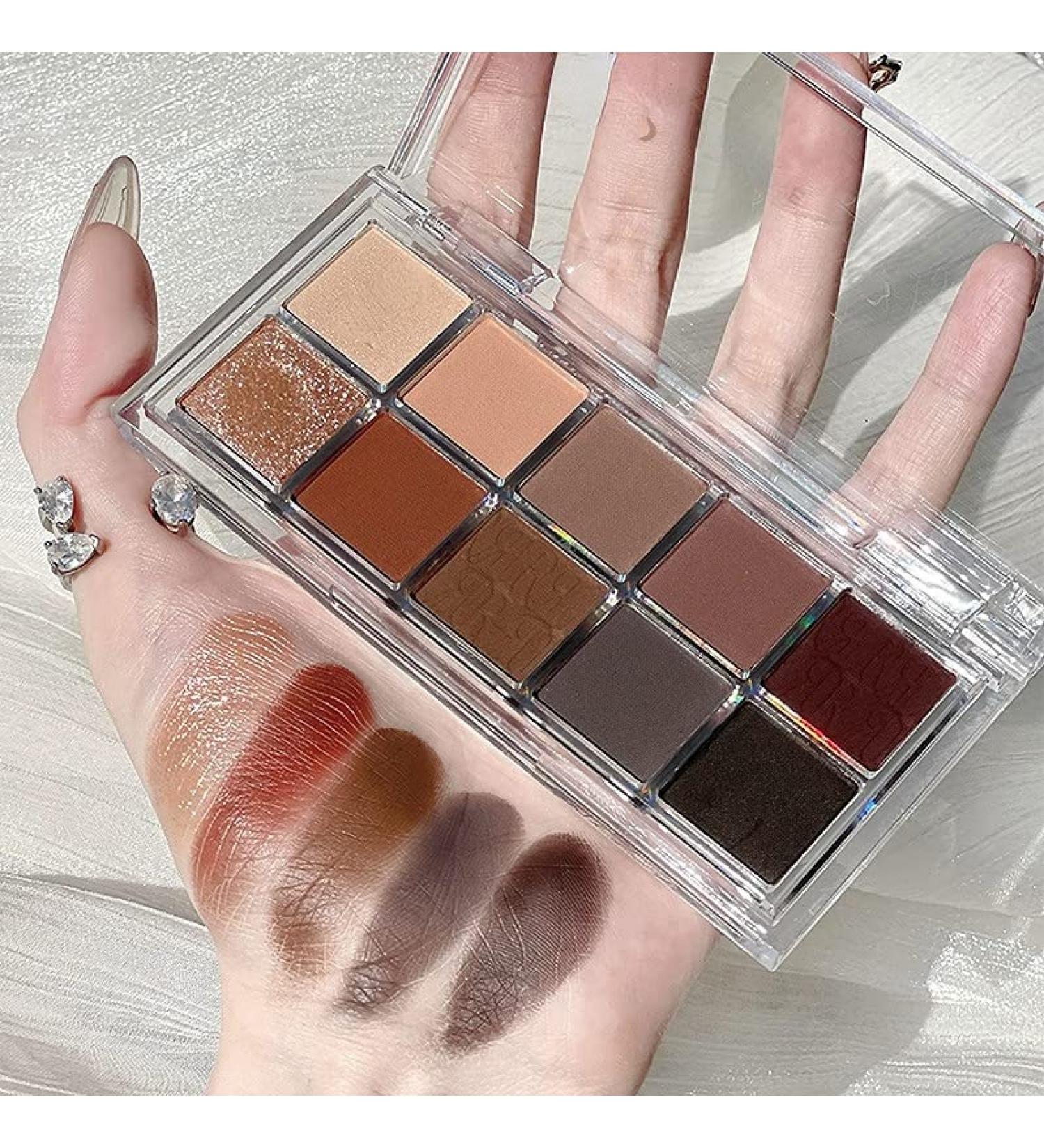 Eyeshadow Palette Matte Eyeshadow Shimmer Eyeshadow Palette for Neutral and Natural Professional Look Travel Eyeshadow Palette. (H) - Buy Online on GoSupps.com