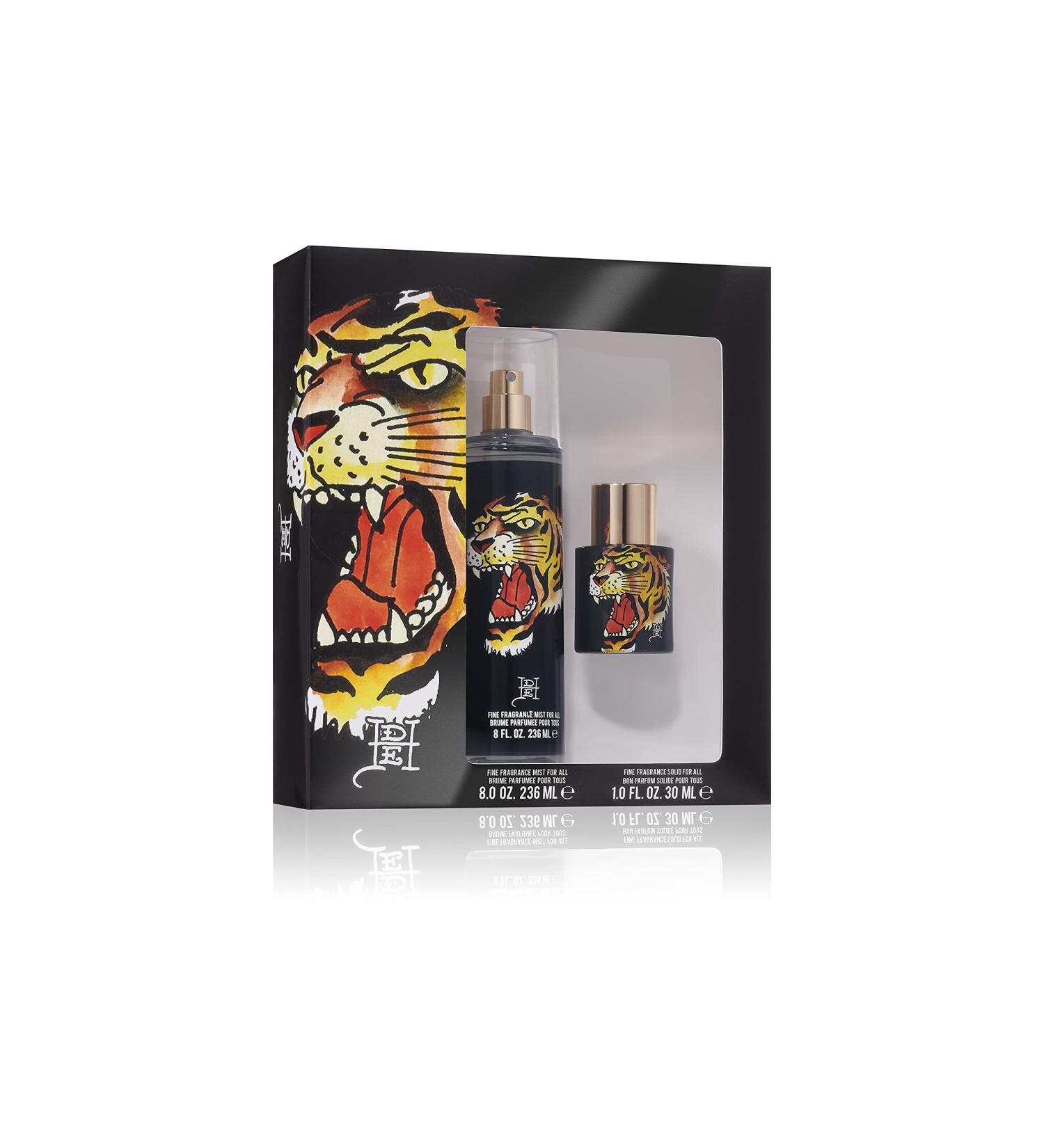 Ed Hardy Men & Women's Fragrance Set Eau De Parfum Tiger Ink 2 Piece Set 9 Fl Oz (Pack of 1)