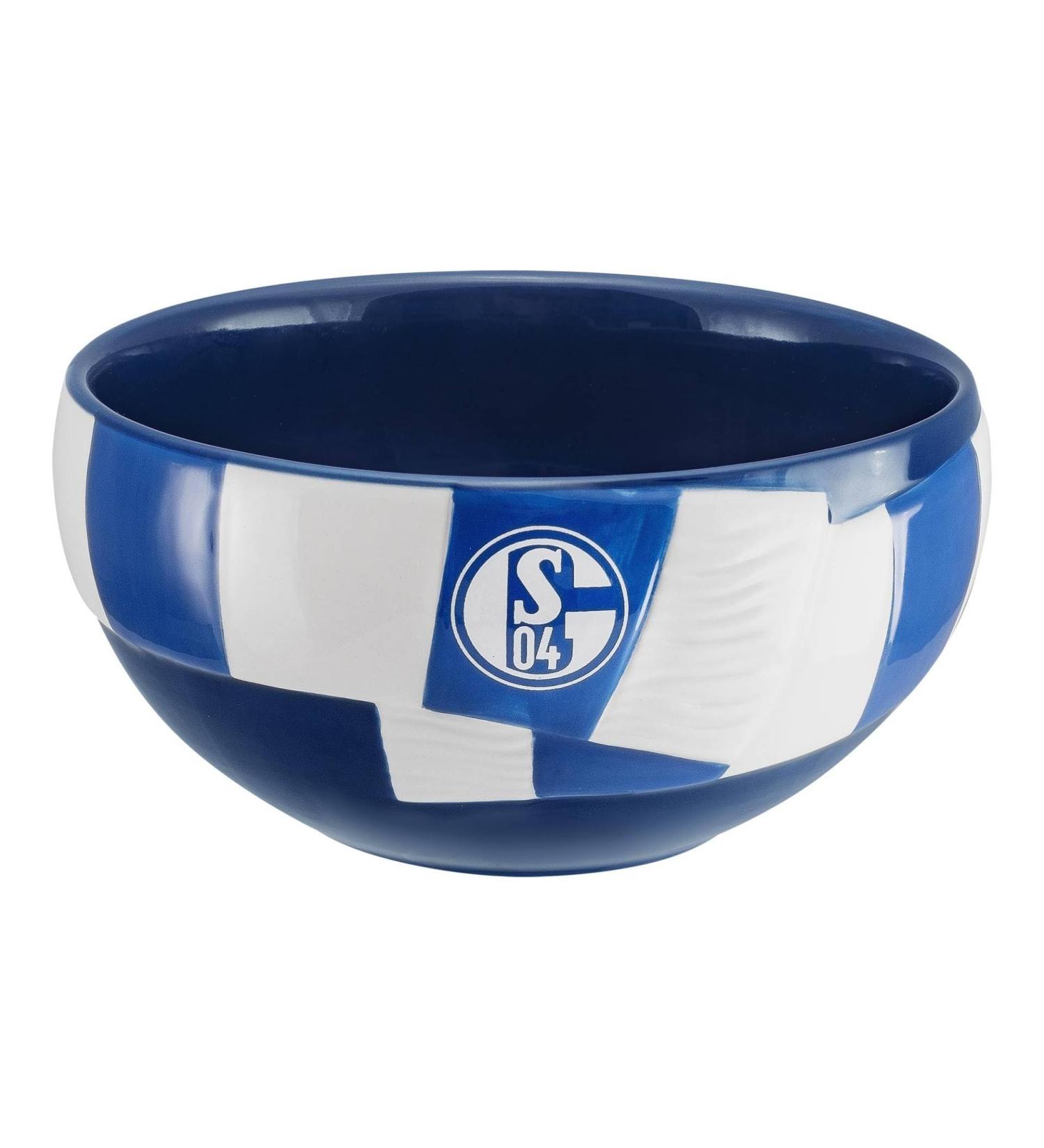 FC Schalke 04 Scarf Cereal Bowl (one size blue) one size Blue