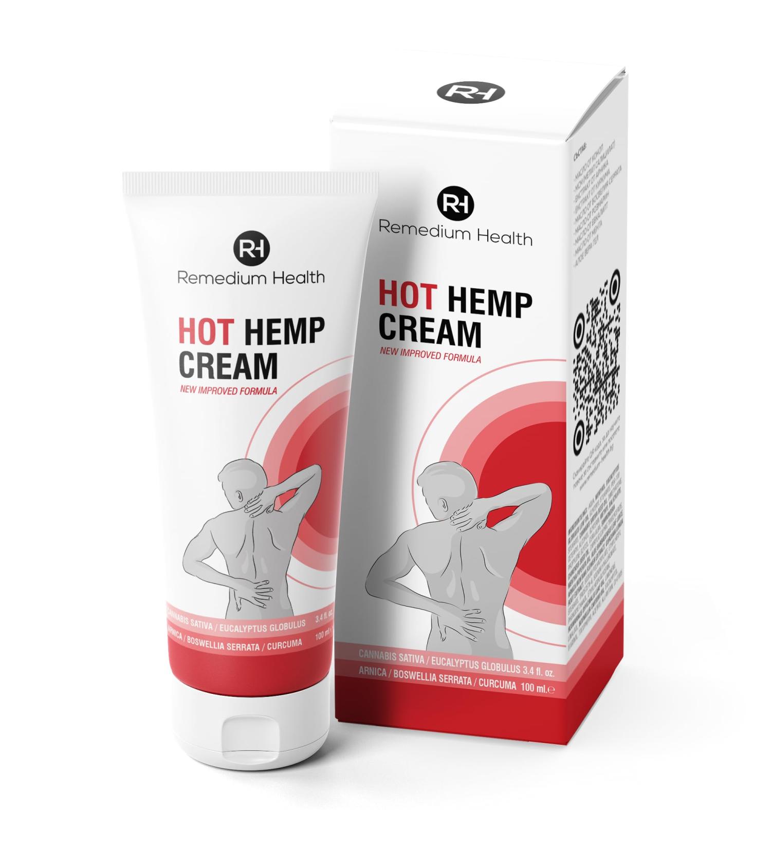 Hemp Joint & Muscle Calming Cream | Soothing Hemp Oil with Arnica MSM Turmeric & Aloe Vera | 100ml for Knee Shoulder & Back Relief - Buy Online on GoSupps.com