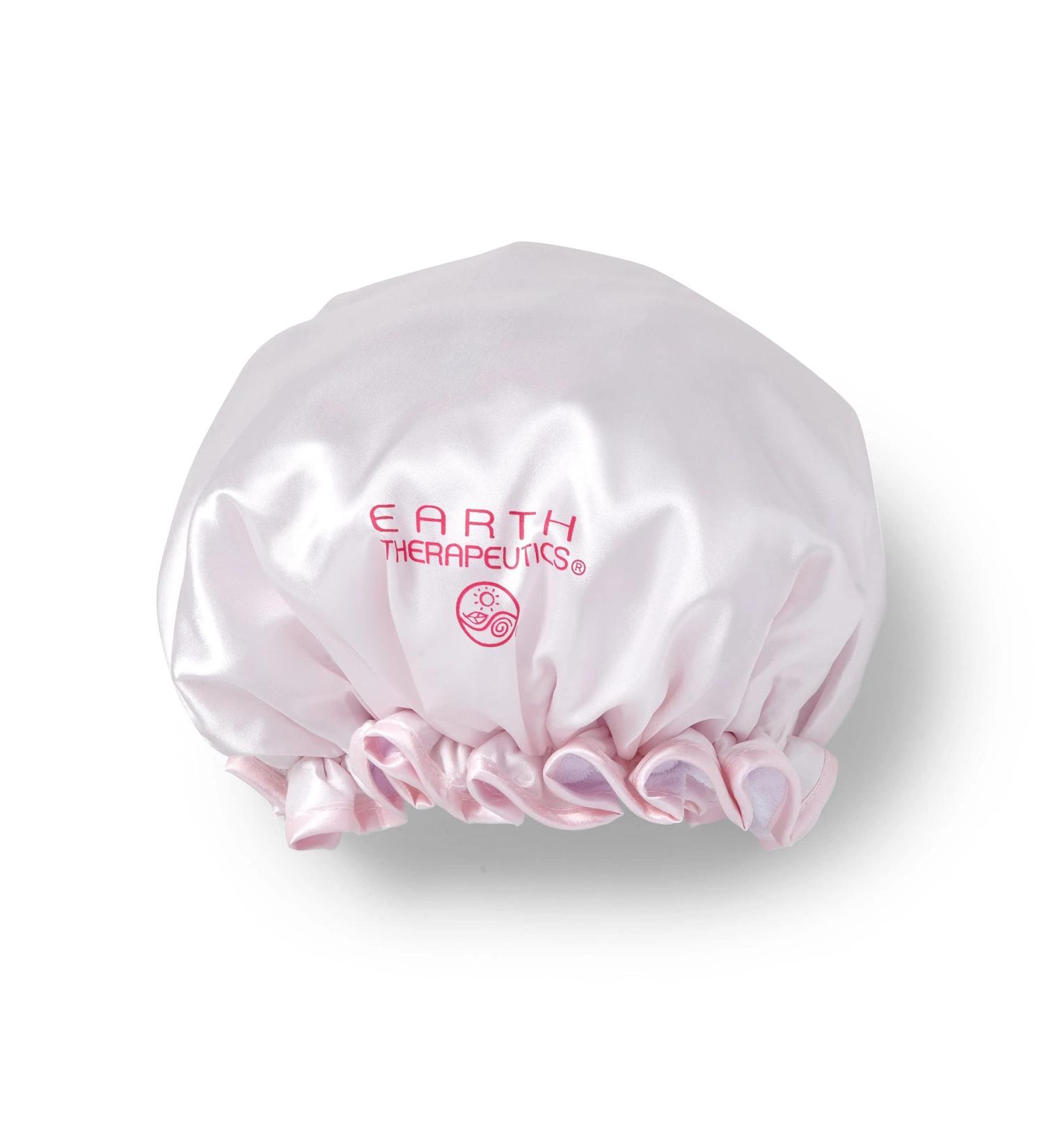 Earth Therapeutics Deluxe Shower Cap - Waterproof, Reusable, and Comfortable - Buy Online on GoSupps.com
