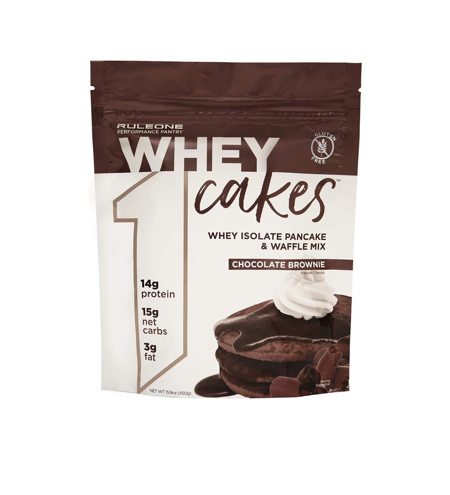 R1 Whey Cakes Chocolate Brownie 450 gram - Buy Online on GoSupps.com