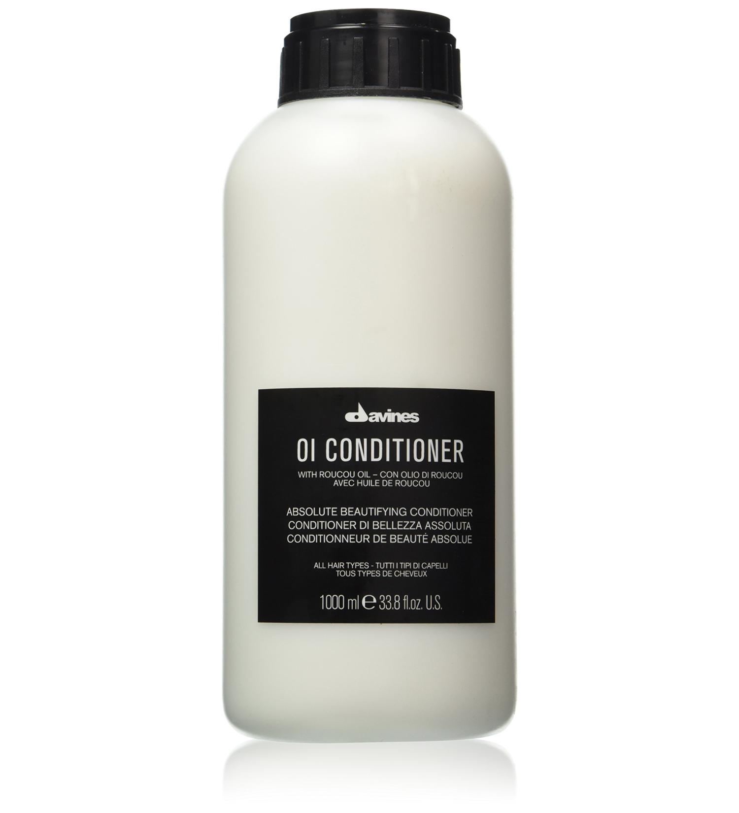 Davines Oi Conditioner 1000ml - Nourishing Hair Care for All Hair Types | International Shipping Available - Buy Online on GoSupps.com