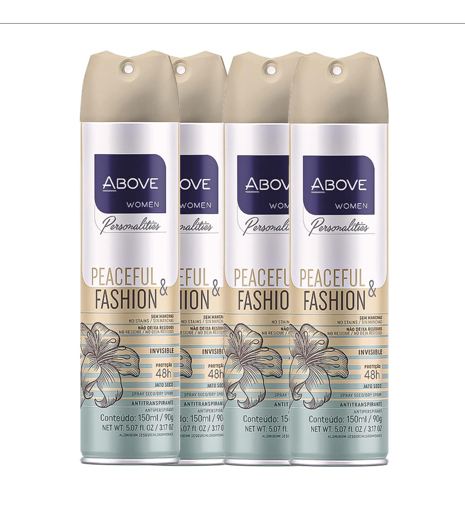 48 Hours Personalities Antiperspirant Deodorant Set - Peaceful and Fashion Women 4 pc Peaceful and Fashion 5.07 Fl Oz (Pack of 4) - Buy Online on GoSupps.com