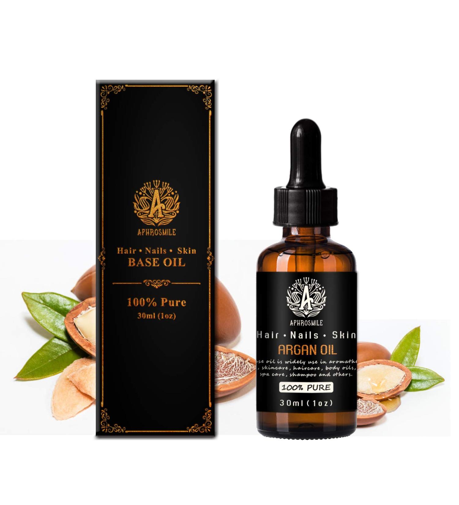 100% Pure Argan Oil for Massage & Skin Care | 30ml Carrier Oil - Nourish Hair & Skin | Buy Online - Buy Online on GoSupps.com