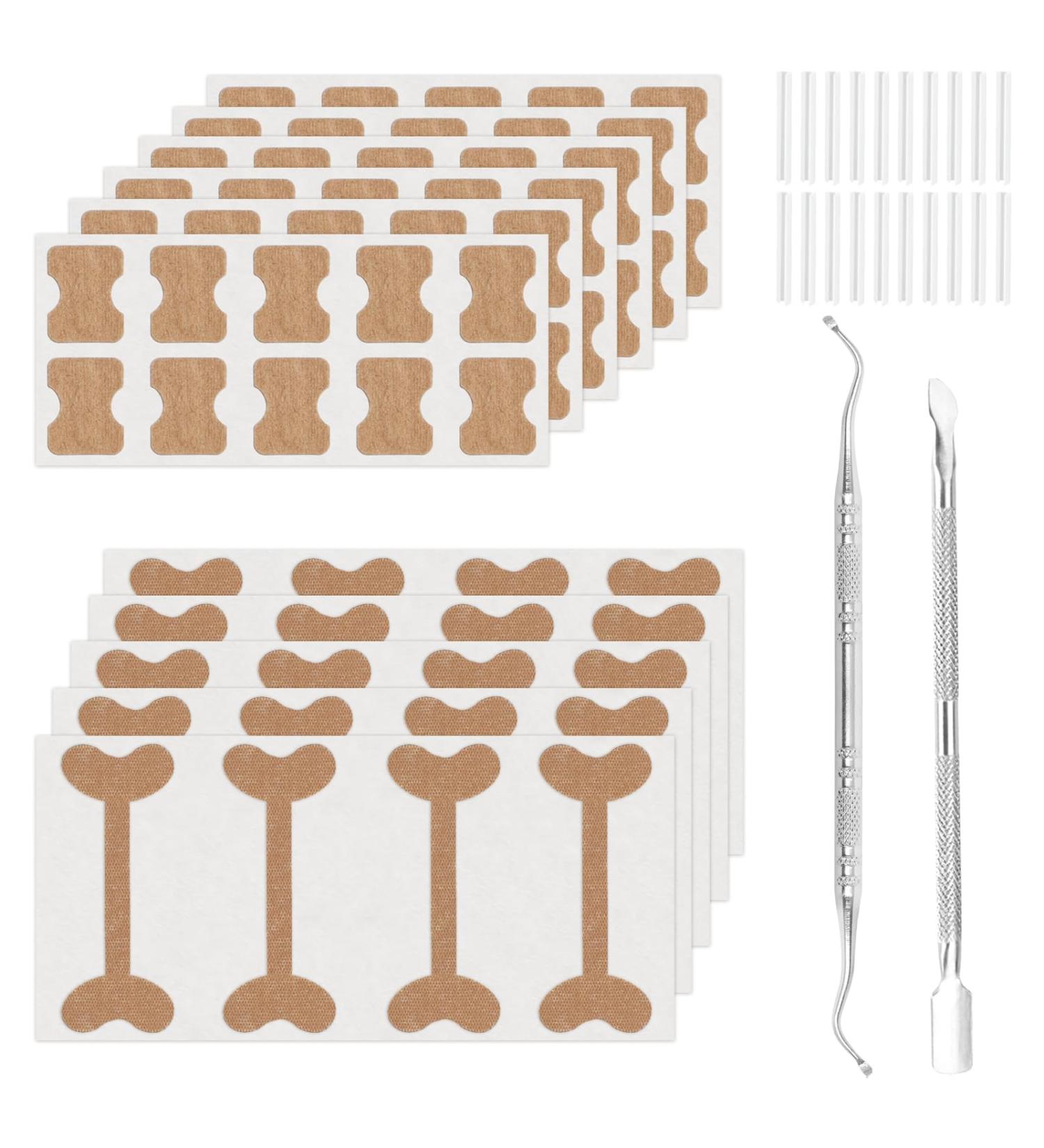 102Pcs Ingrown Toenail Kit Ingrown Toenail Corrector for Ingrown Toenail Treatment Including 80 PCS Ingrown Toenail Corrector 20 PCS C Shape Filling Pad and 2 Styles Ingrown Toenail Tools - Buy Online on GoSupps.com