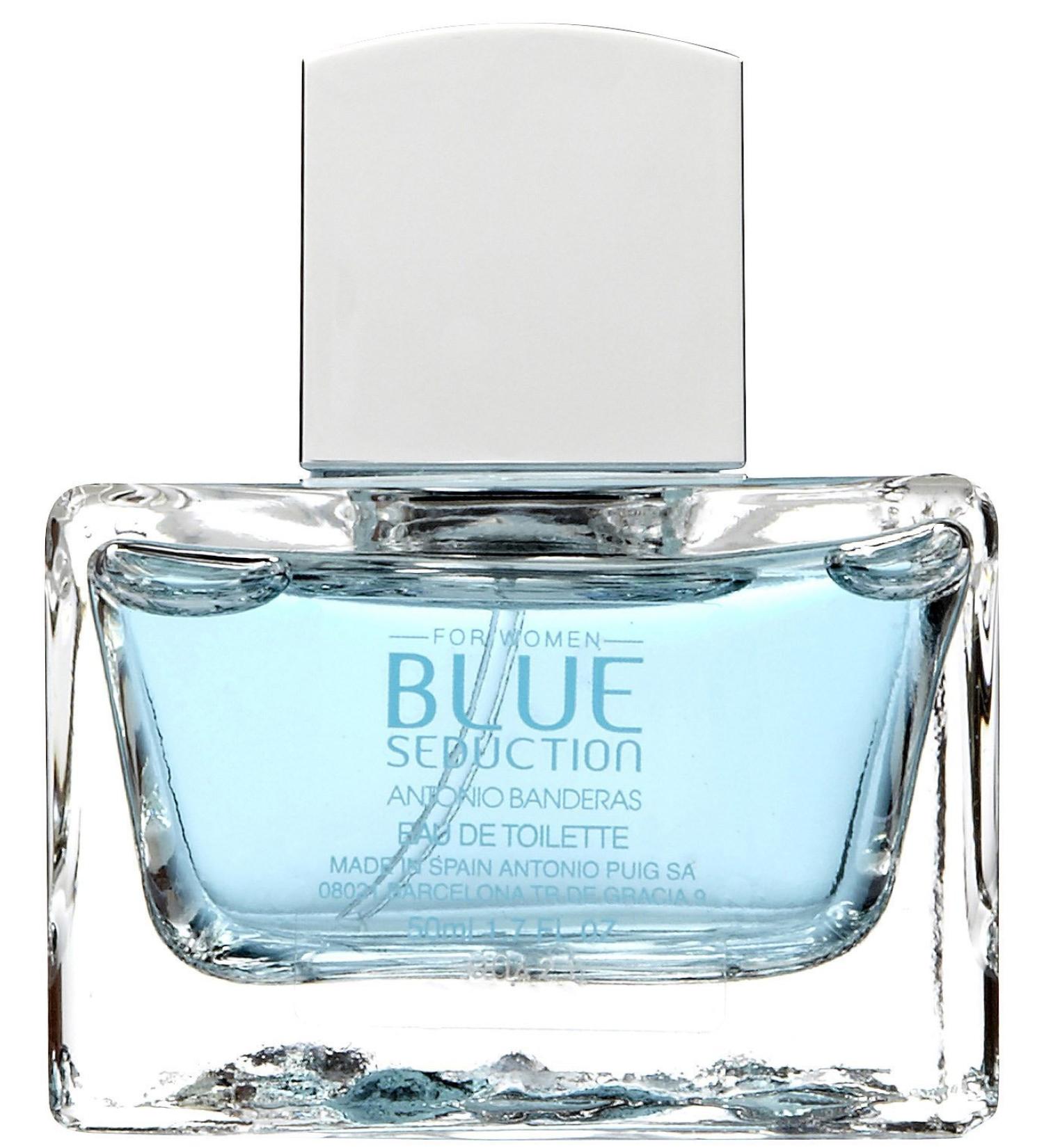 Blue Seduction Eau De Toilette Spray for Women by Antonio Banderas 1.7 Ounce