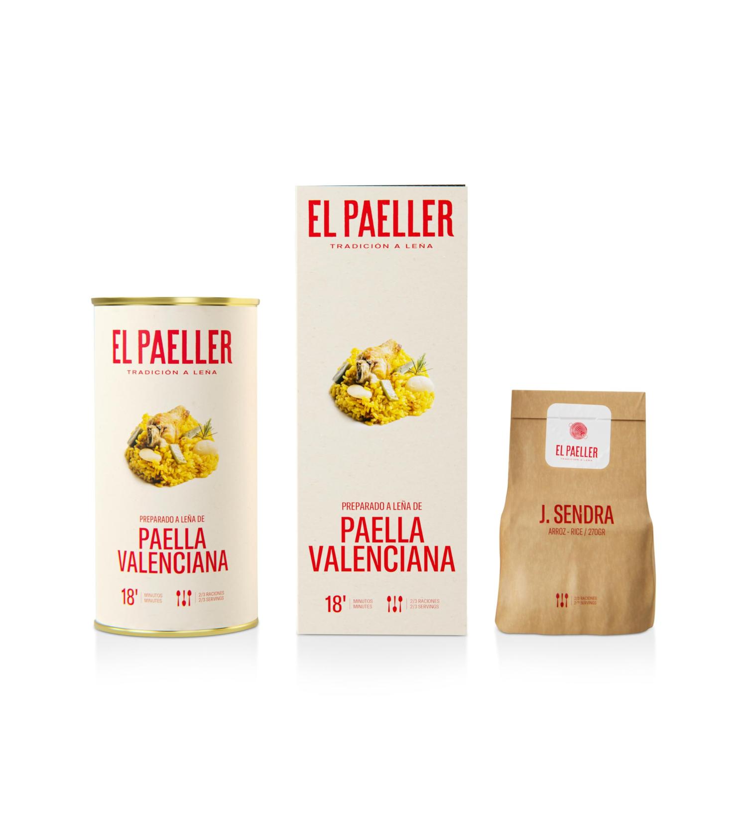 EL PAELLER - Prepared Paella Valenciana | Authentic Flavor Handcrafted | 100% Natural Ingredients | For 2-3 People Gluten F - Buy Online on GoSupps.com