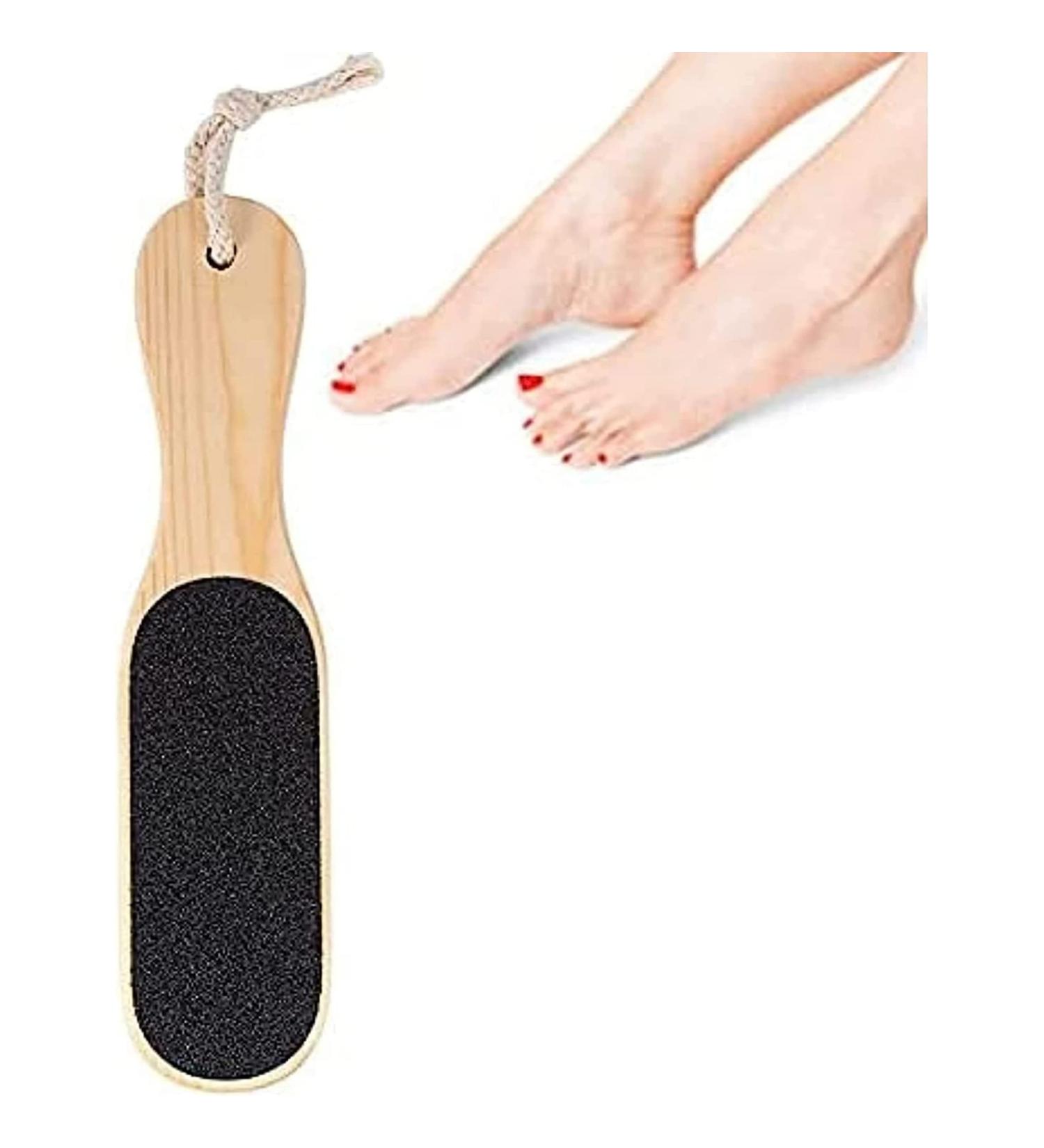 Professional Foot Care Tool - Wooden Handle Finds for Heel Treatment & Corneal Removal - Wet & Dry Use - Buy Online on GoSupps.com