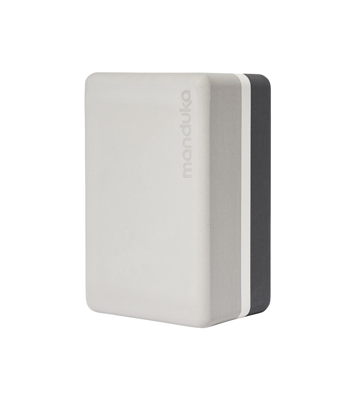 Manduka Yoga Foam Block - Lightweight Recycled Foam for Yoga, Pilates & Fitness - Buy Online on GoSupps.com