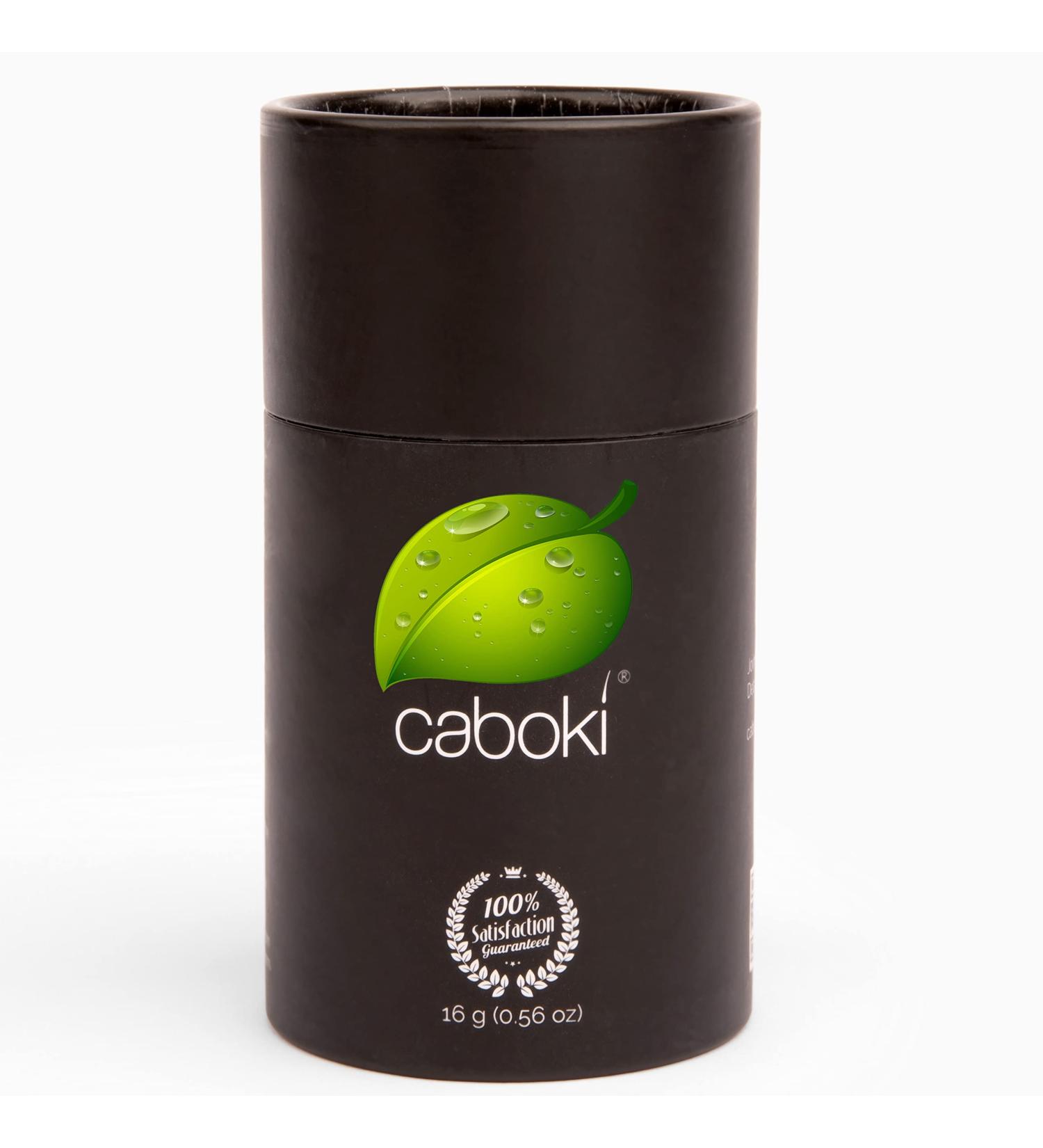 Caboki Plant-Based Hair Concealer - Covers Bald Spot & Thinning Hair - Black (16G) - Buy Online on GoSupps.com