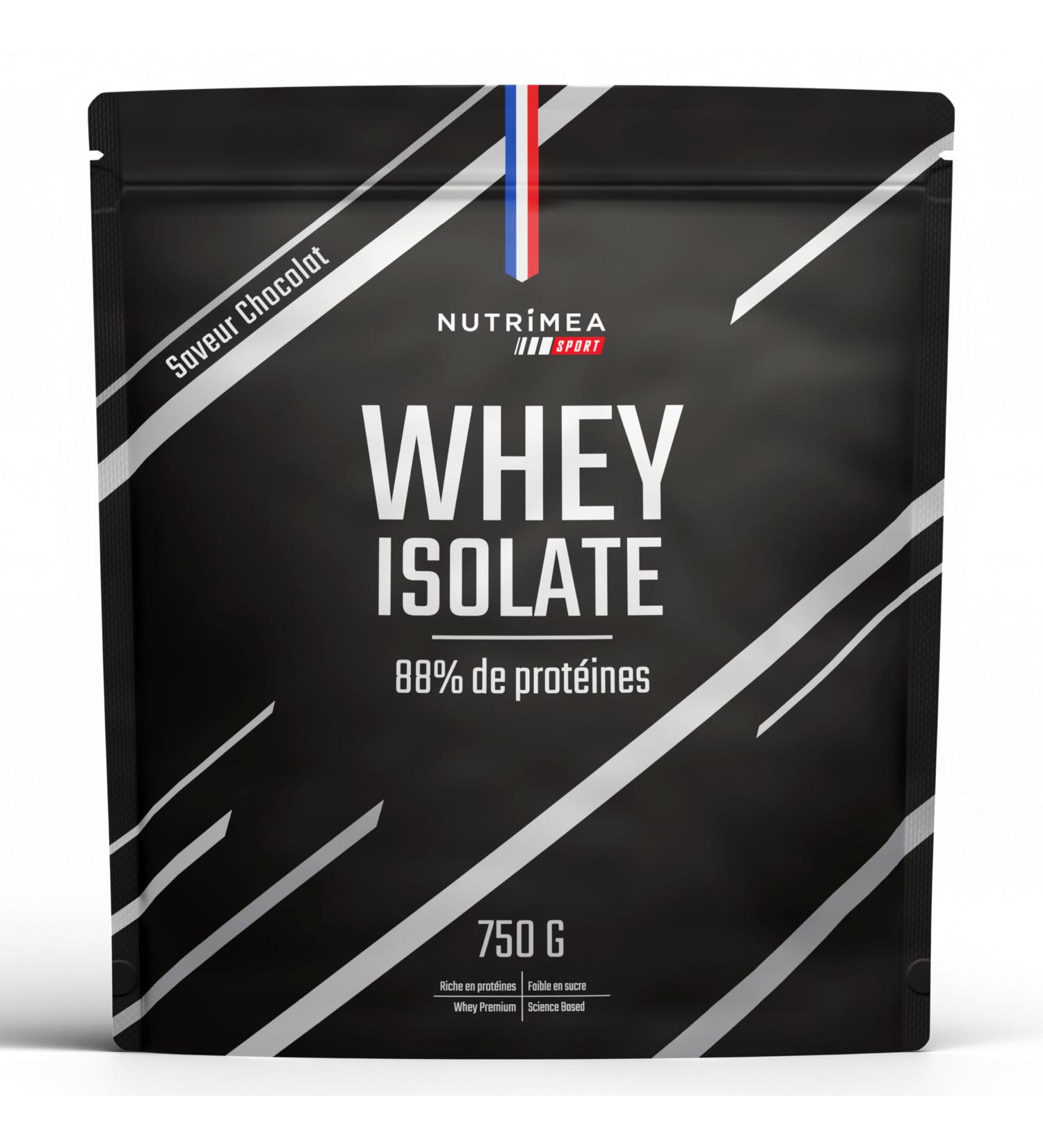  Laboratoires Nutrimea Whey Isolate - 88% Protein Low Sugar - Optimum Performance & Recovery - Whey Protein Isolate 100% Pure - Intense Chocolate Flavour - Nutrimea - Made in France - Buy Online on GoSupps.com