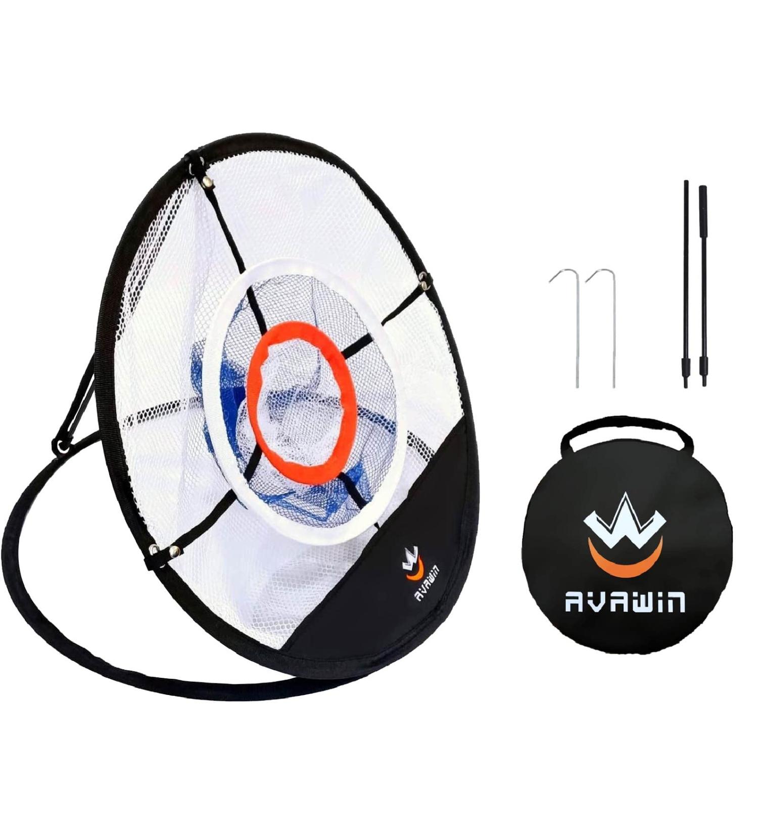 AVAWIN Golf Chipping Net - Indoor/Outdoor Foldable Practice Net for Improved Accuracy & Swing Training - Buy Online on GoSupps.com