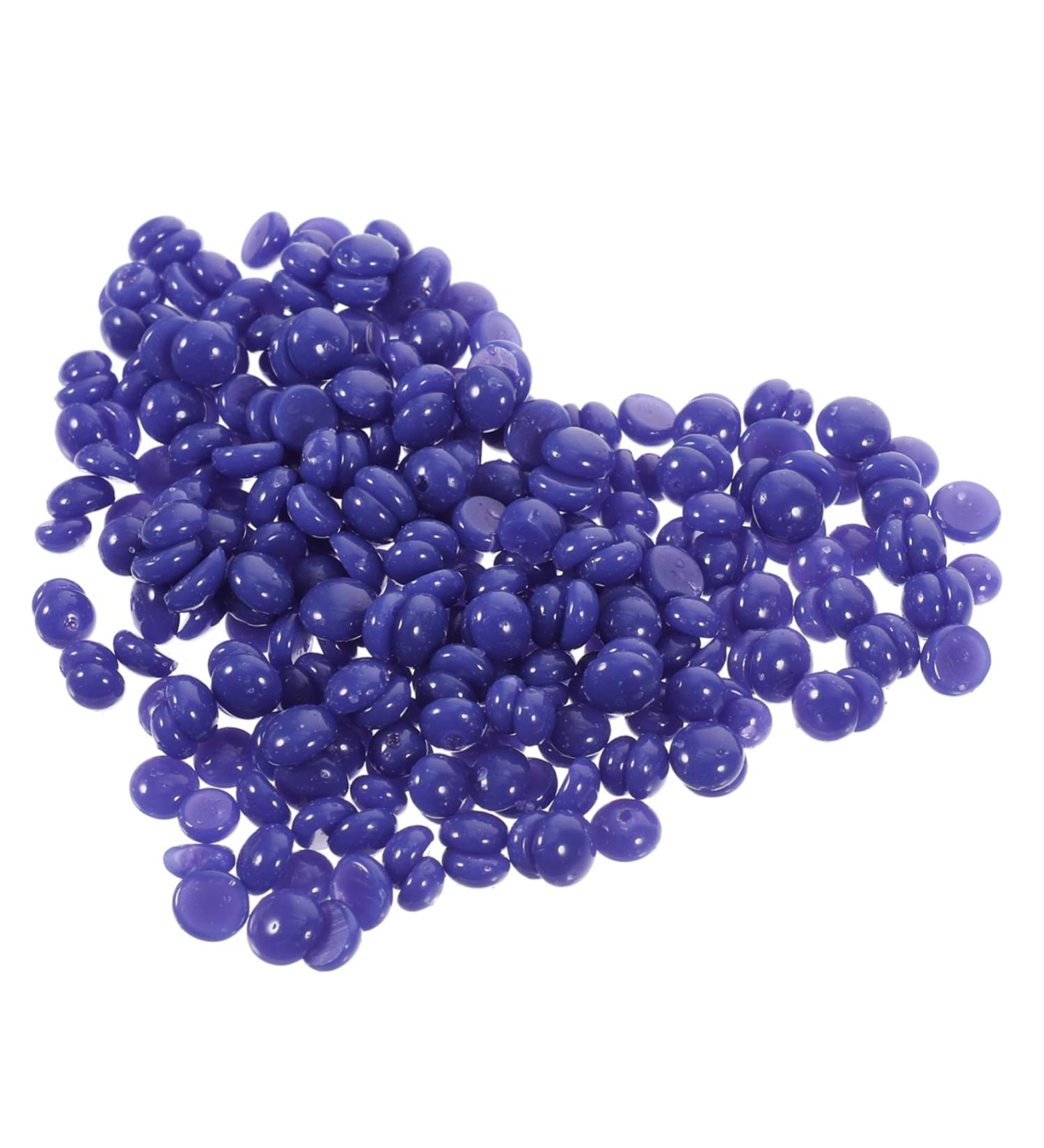 Beavorty 15 Pack Hard Wax Beans for Hair Removal | Premium Bikini Waxing & Body Waxing | Violet Beeswax - Buy Online on GoSupps.com
