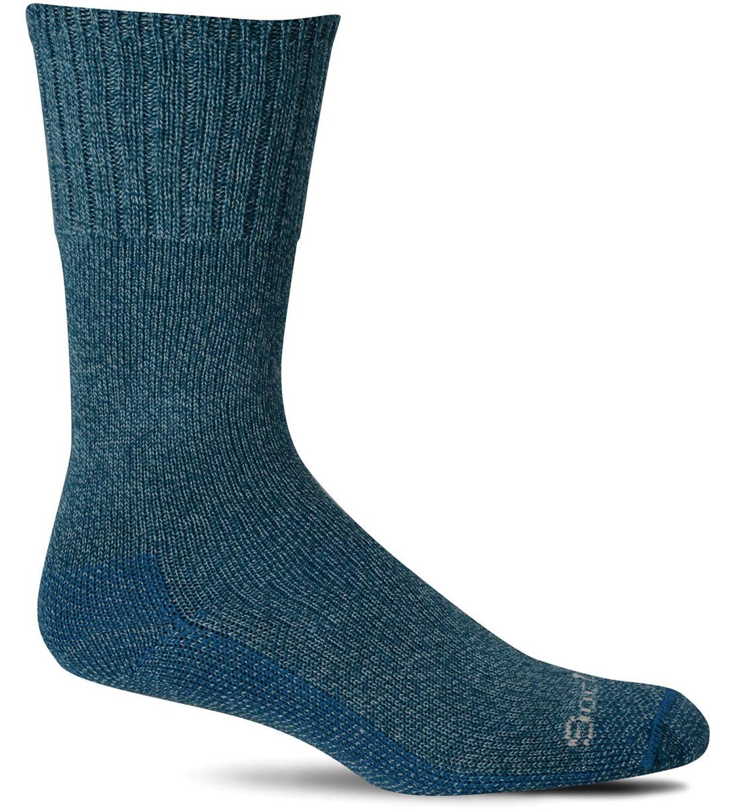 Sockwell Women's Big Easy Relaxed Fit Sock in Teal - Size Medium-Large - Buy Online on GoSupps.com